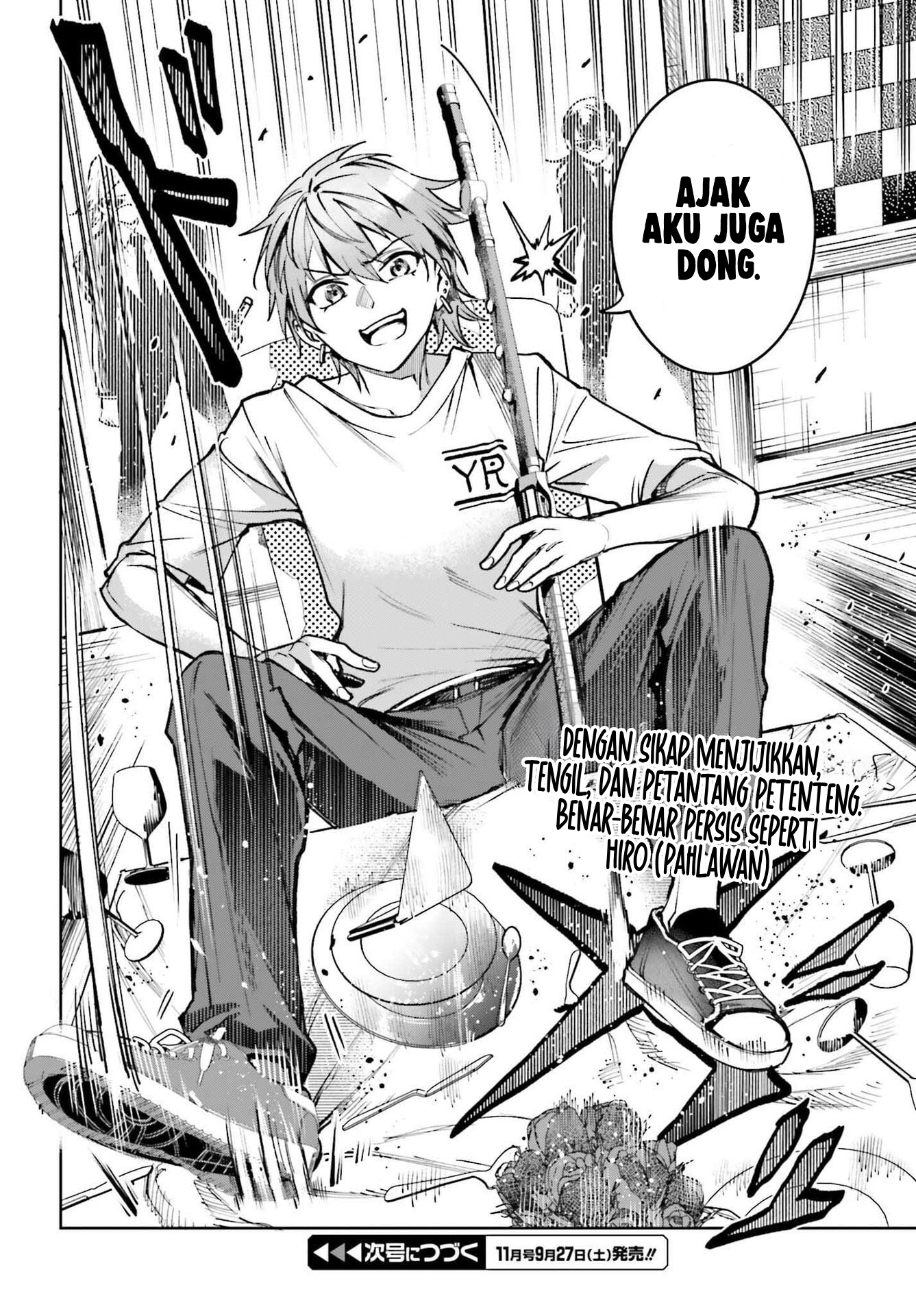 Danshi Kinsei Game Sekai de Ore ga Yarubeki Yuiitsu no Koto: Yuri no Aida ni Hasamaru Otoko toshite Tensei shiteshimaimashita Chapter 8 - halaman 31