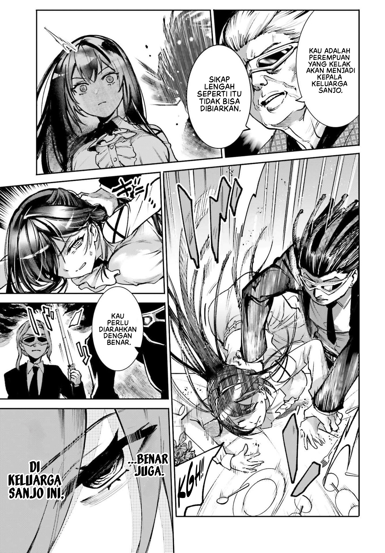 Danshi Kinsei Game Sekai de Ore ga Yarubeki Yuiitsu no Koto: Yuri no Aida ni Hasamaru Otoko toshite Tensei shiteshimaimashita Chapter 8 - halaman 6