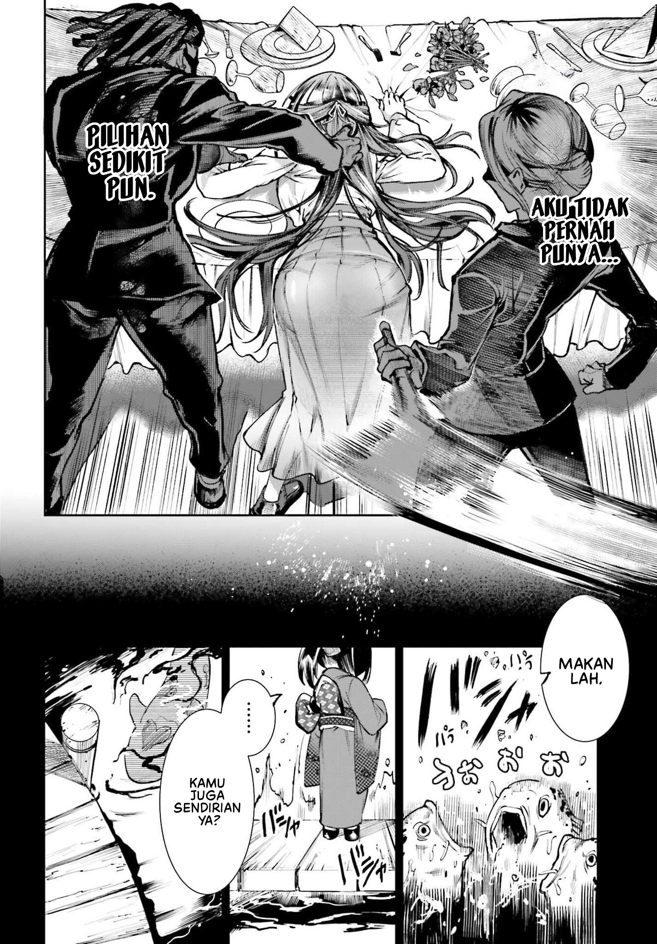Danshi Kinsei Game Sekai de Ore ga Yarubeki Yuiitsu no Koto: Yuri no Aida ni Hasamaru Otoko toshite Tensei shiteshimaimashita Chapter 8 - halaman 7
