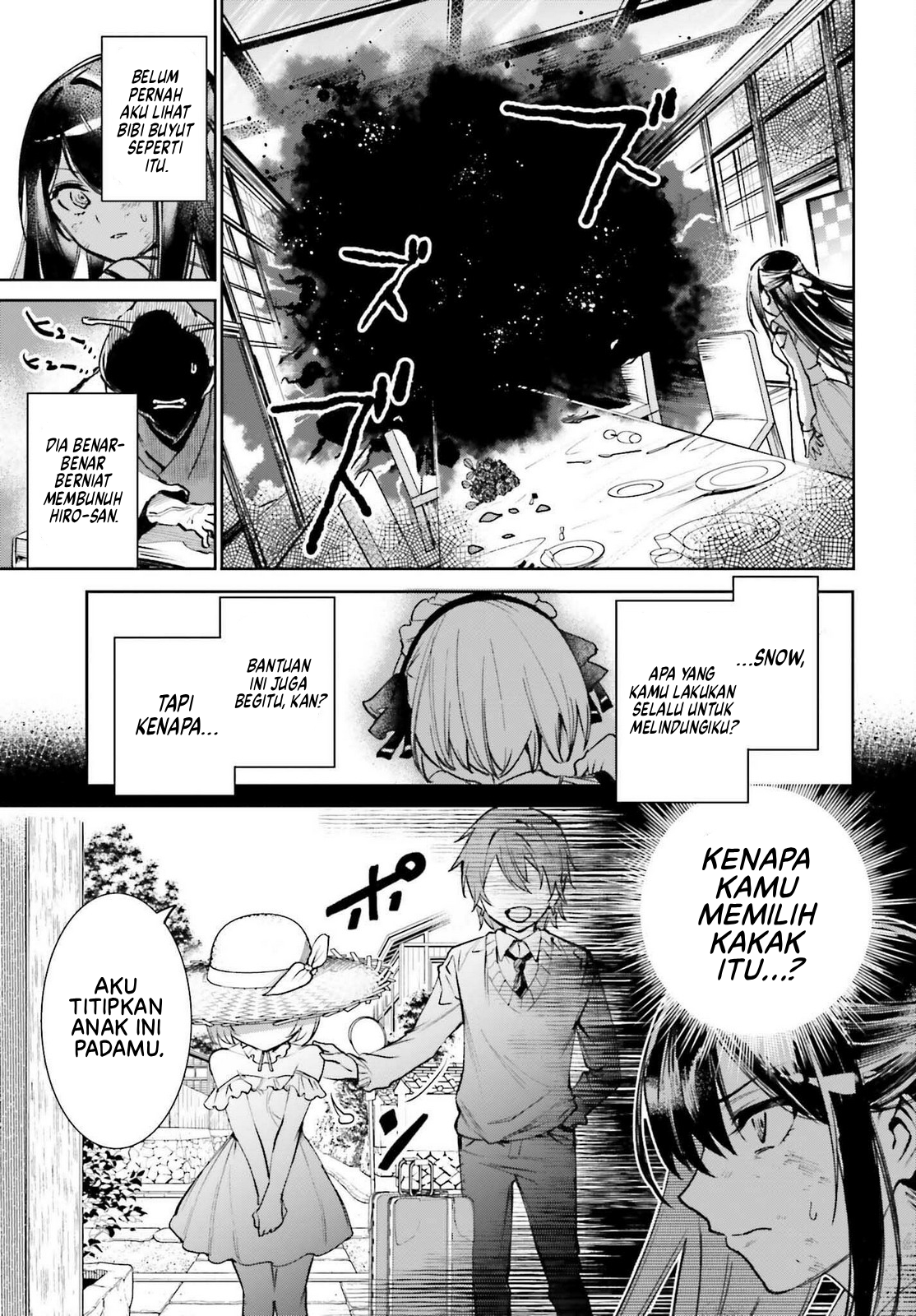 Danshi Kinsei Game Sekai de Ore ga Yarubeki Yuiitsu no Koto: Yuri no Aida ni Hasamaru Otoko toshite Tensei shiteshimaimashita Chapter 9 - halaman 10