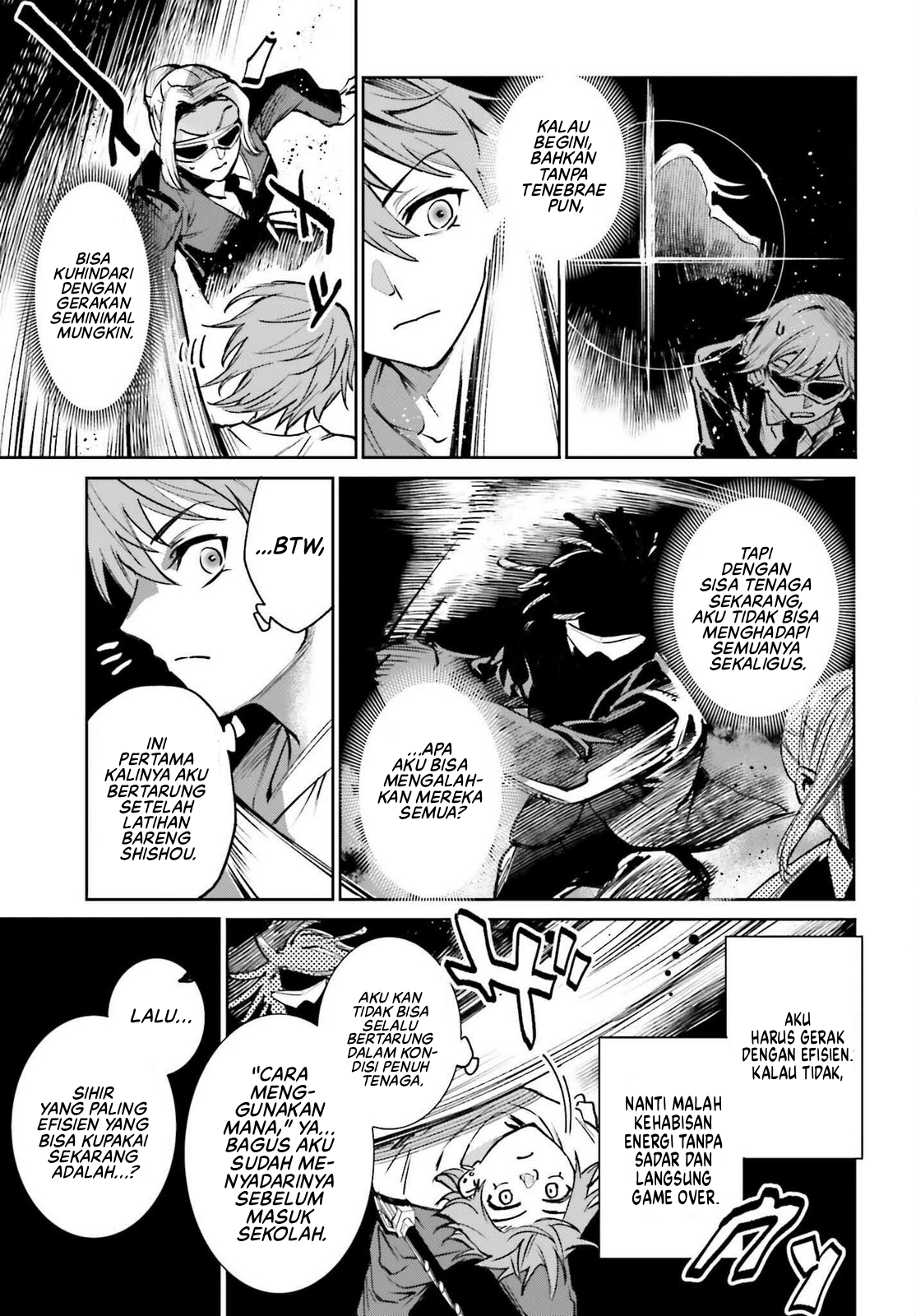 Danshi Kinsei Game Sekai de Ore ga Yarubeki Yuiitsu no Koto: Yuri no Aida ni Hasamaru Otoko toshite Tensei shiteshimaimashita Chapter 9 - halaman 18
