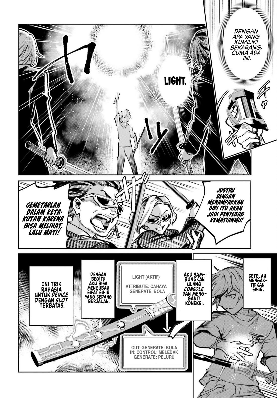 Danshi Kinsei Game Sekai de Ore ga Yarubeki Yuiitsu no Koto: Yuri no Aida ni Hasamaru Otoko toshite Tensei shiteshimaimashita Chapter 9 - halaman 19