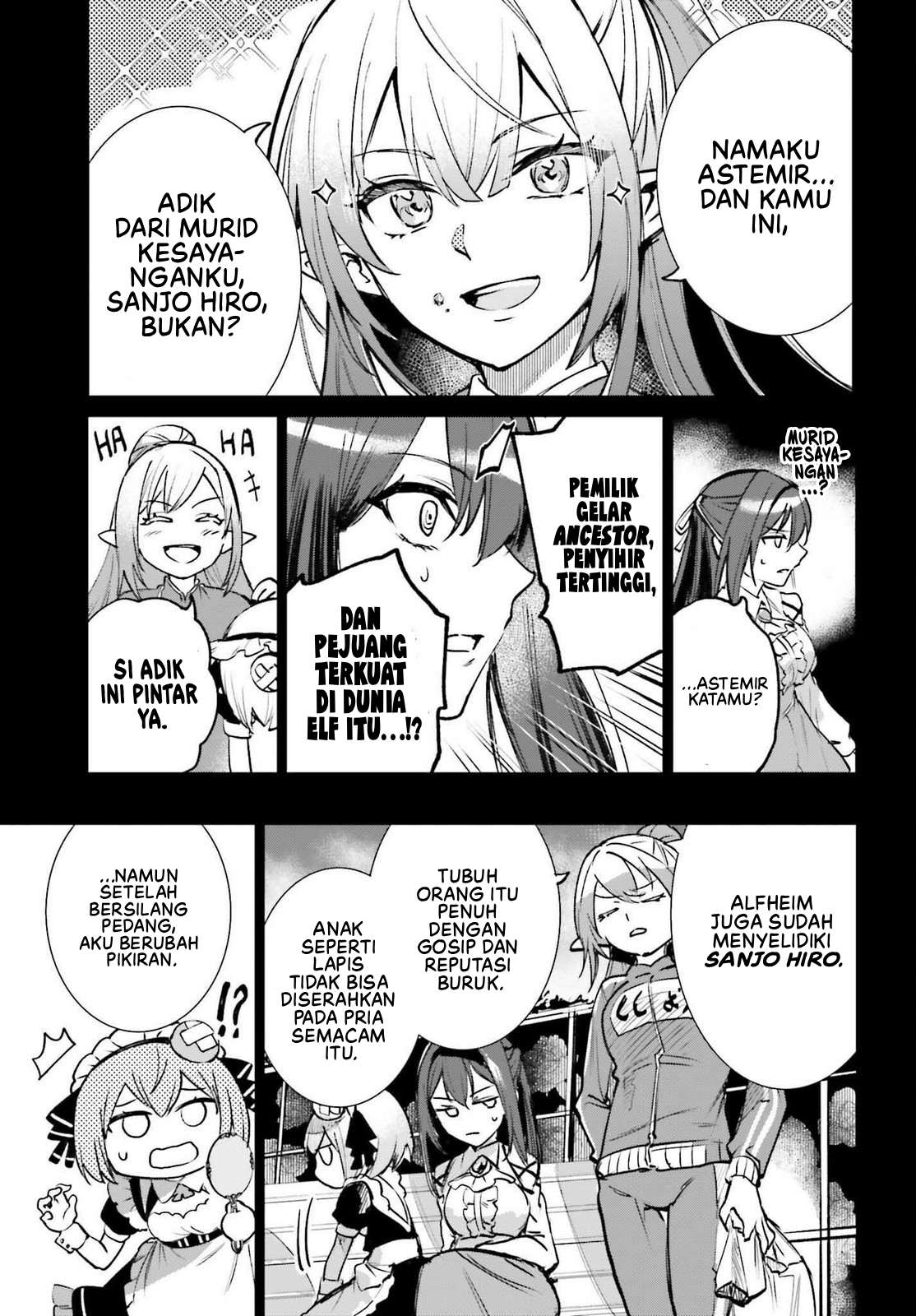 Danshi Kinsei Game Sekai de Ore ga Yarubeki Yuiitsu no Koto: Yuri no Aida ni Hasamaru Otoko toshite Tensei shiteshimaimashita Chapter 9 - halaman 24