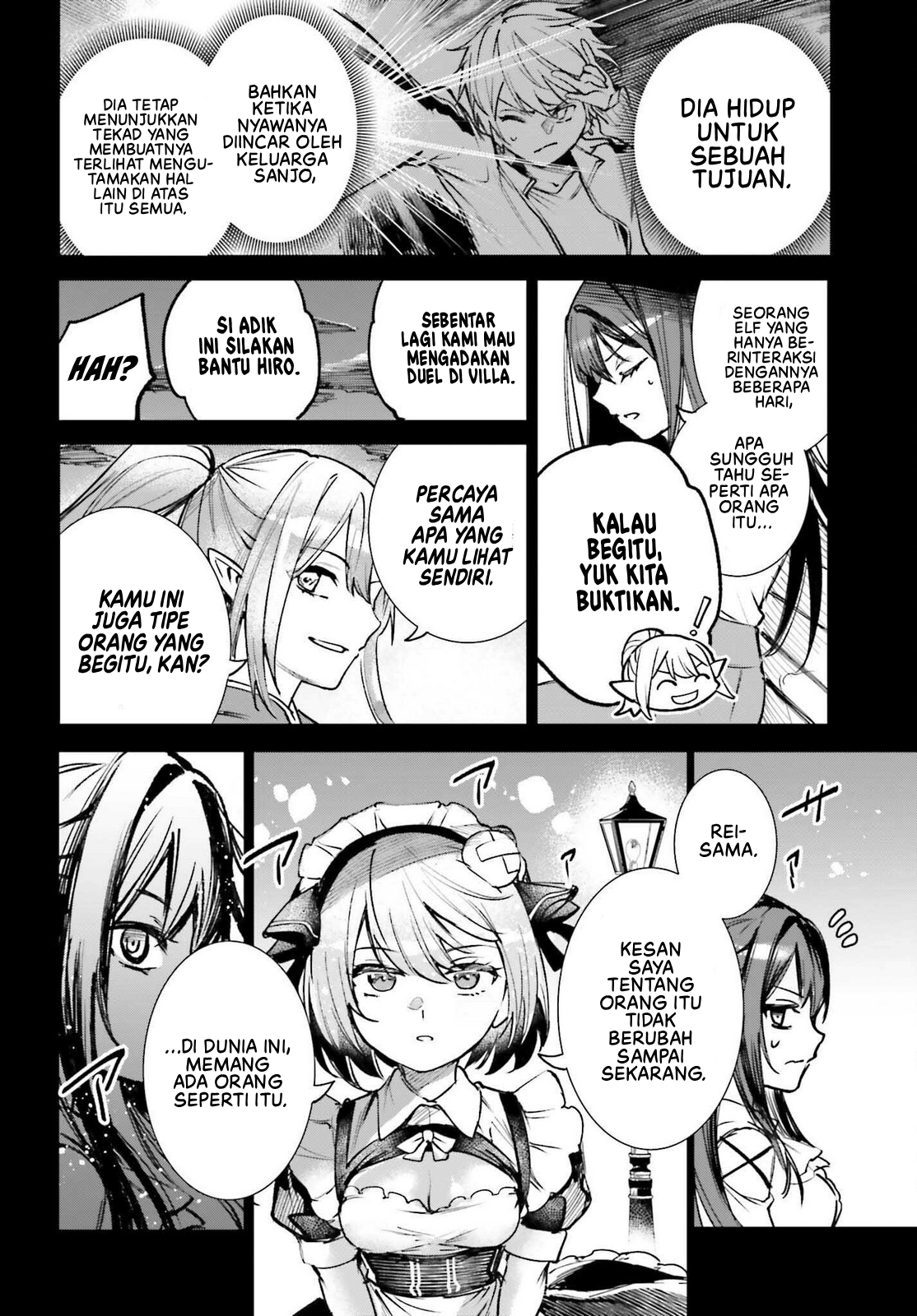 Danshi Kinsei Game Sekai de Ore ga Yarubeki Yuiitsu no Koto: Yuri no Aida ni Hasamaru Otoko toshite Tensei shiteshimaimashita Chapter 9 - halaman 25