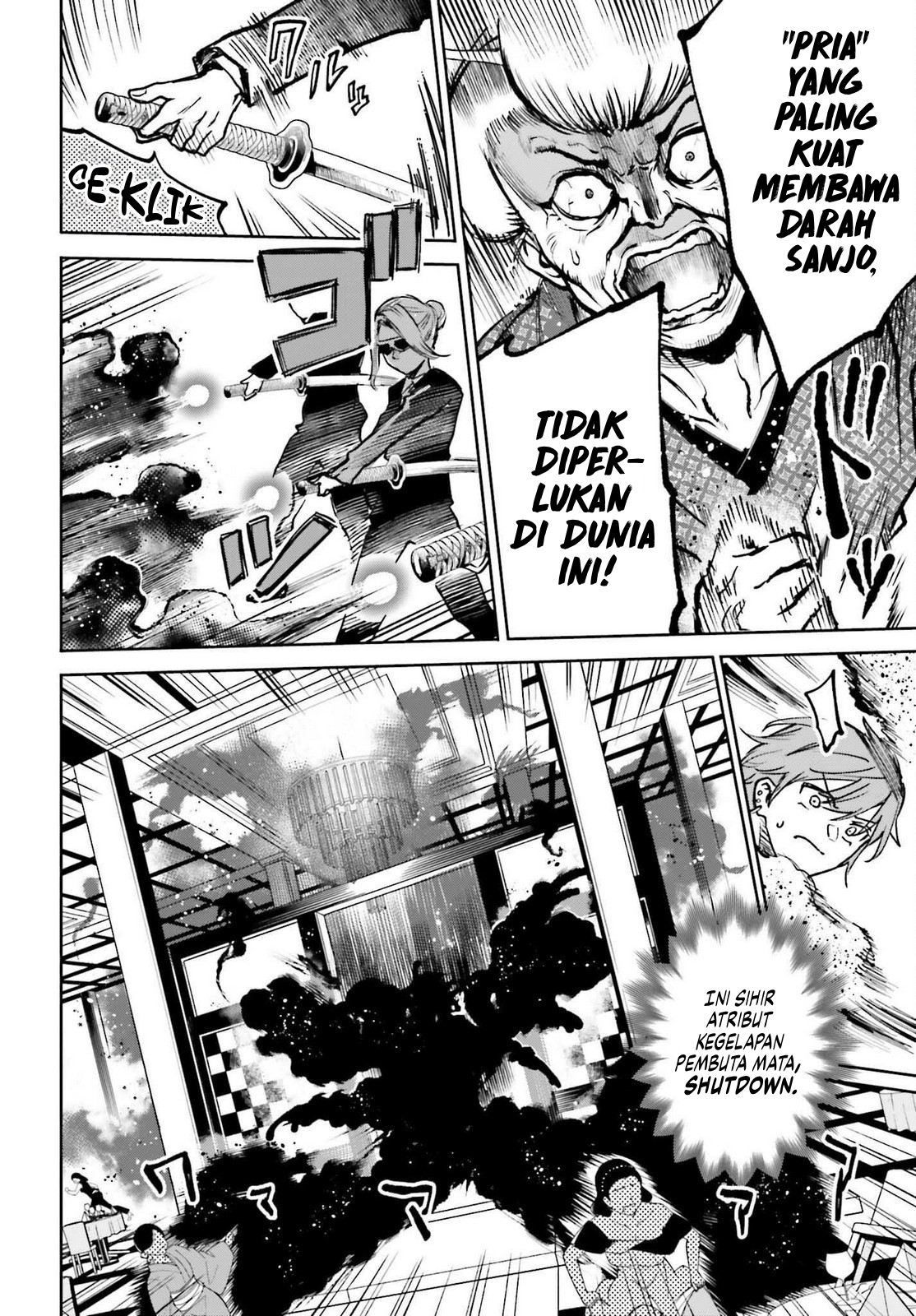 Danshi Kinsei Game Sekai de Ore ga Yarubeki Yuiitsu no Koto: Yuri no Aida ni Hasamaru Otoko toshite Tensei shiteshimaimashita Chapter 9 - halaman 9