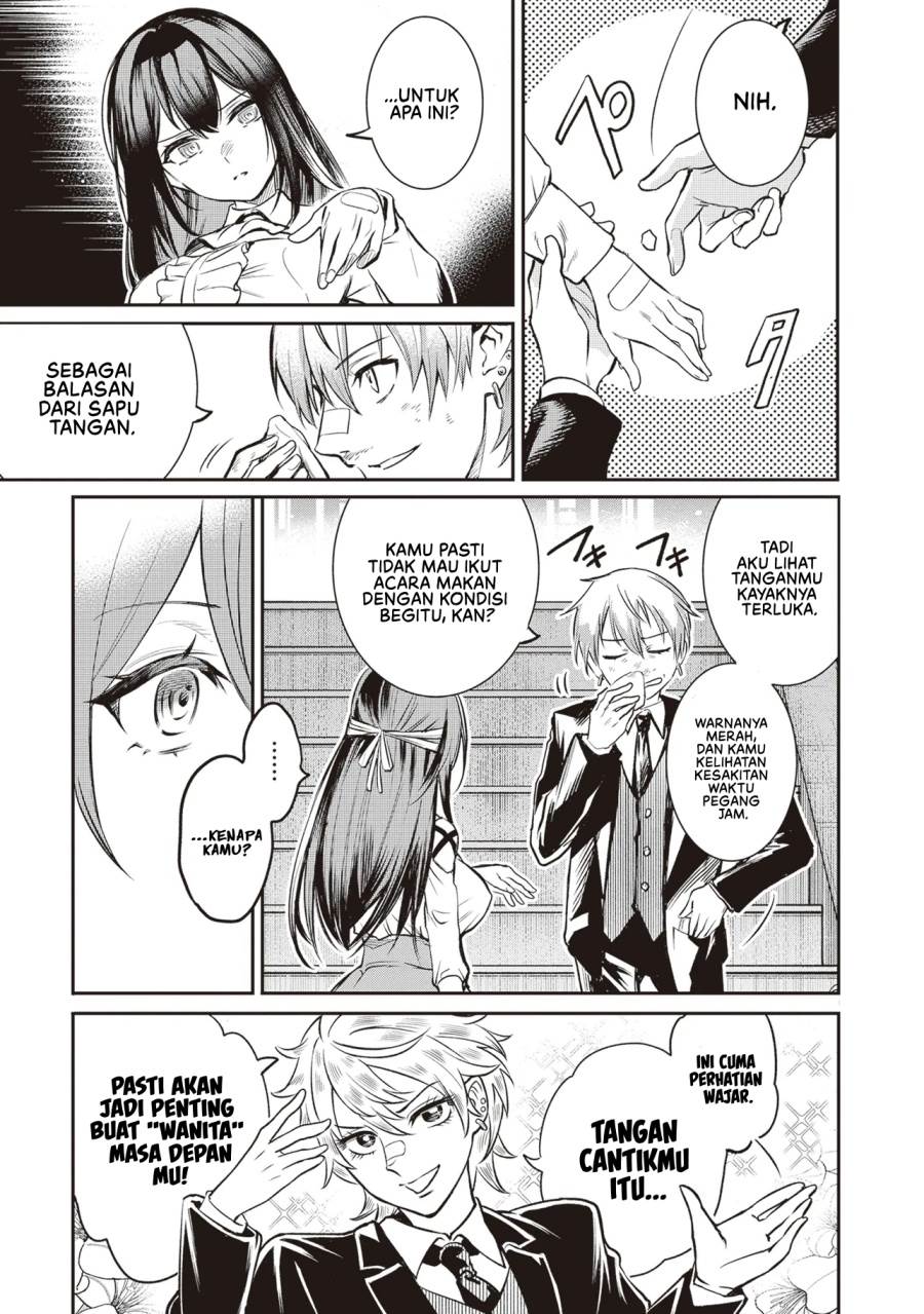 Danshi Kinsei Game Sekai de Ore ga Yarubeki Yuiitsu no Koto – Yuri no Ma ni Hasamaru Otoko to Shite Tensei shite shimaimashita Chapter 1 - halaman 15