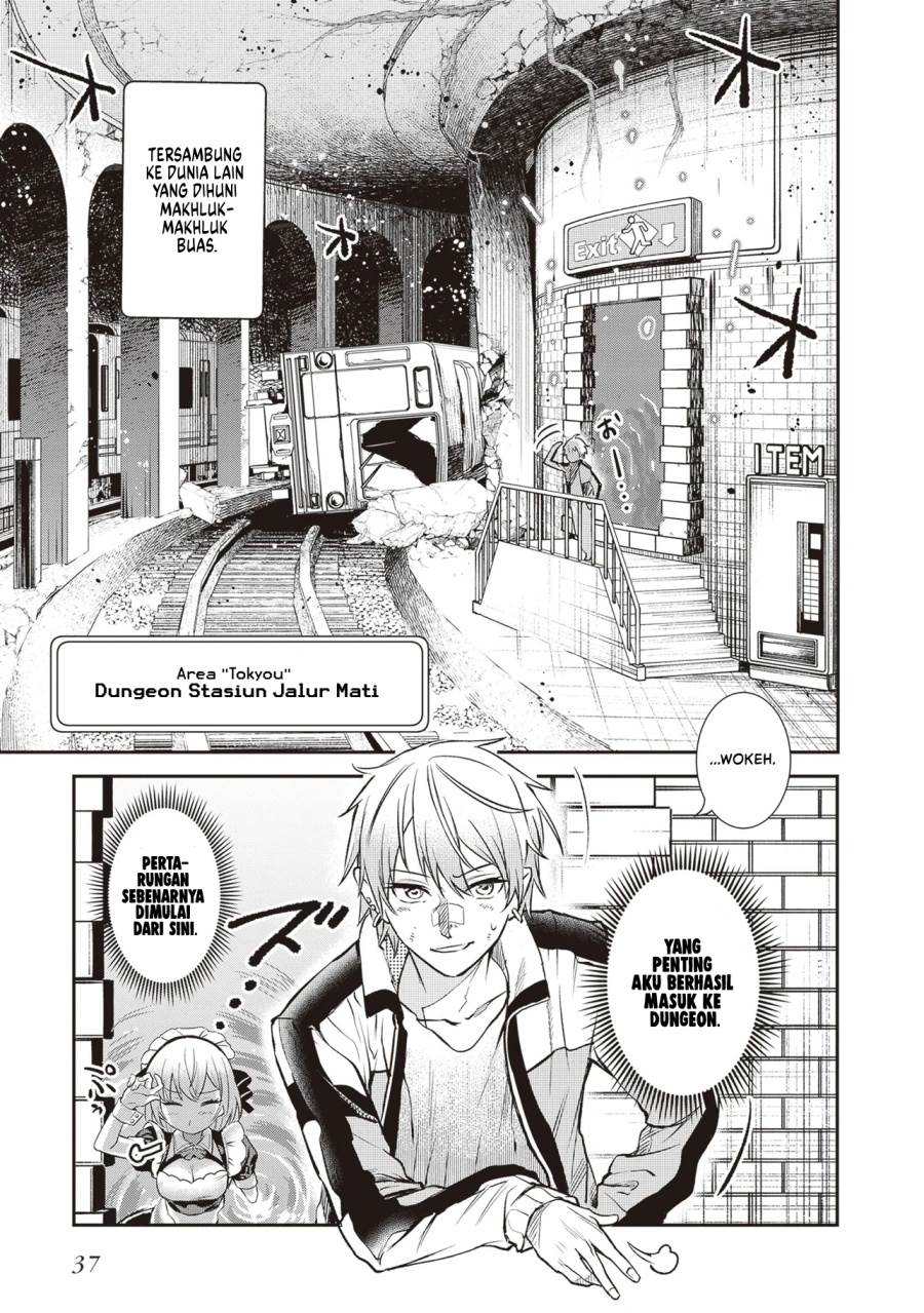 Danshi Kinsei Game Sekai de Ore ga Yarubeki Yuiitsu no Koto – Yuri no Ma ni Hasamaru Otoko to Shite Tensei shite shimaimashita Chapter 1 - halaman 35