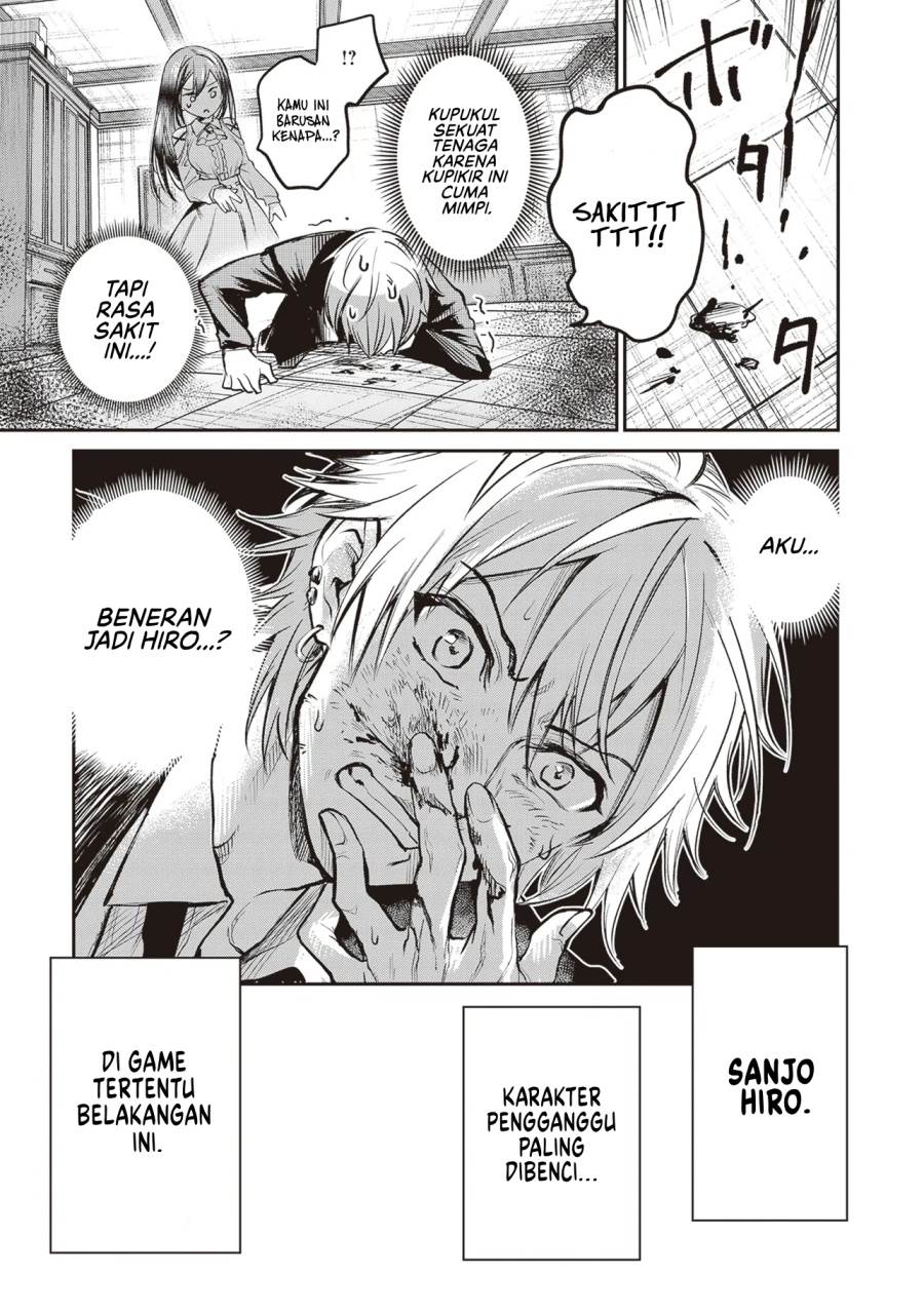 Danshi Kinsei Game Sekai de Ore ga Yarubeki Yuiitsu no Koto – Yuri no Ma ni Hasamaru Otoko to Shite Tensei shite shimaimashita Chapter 1 - halaman 4