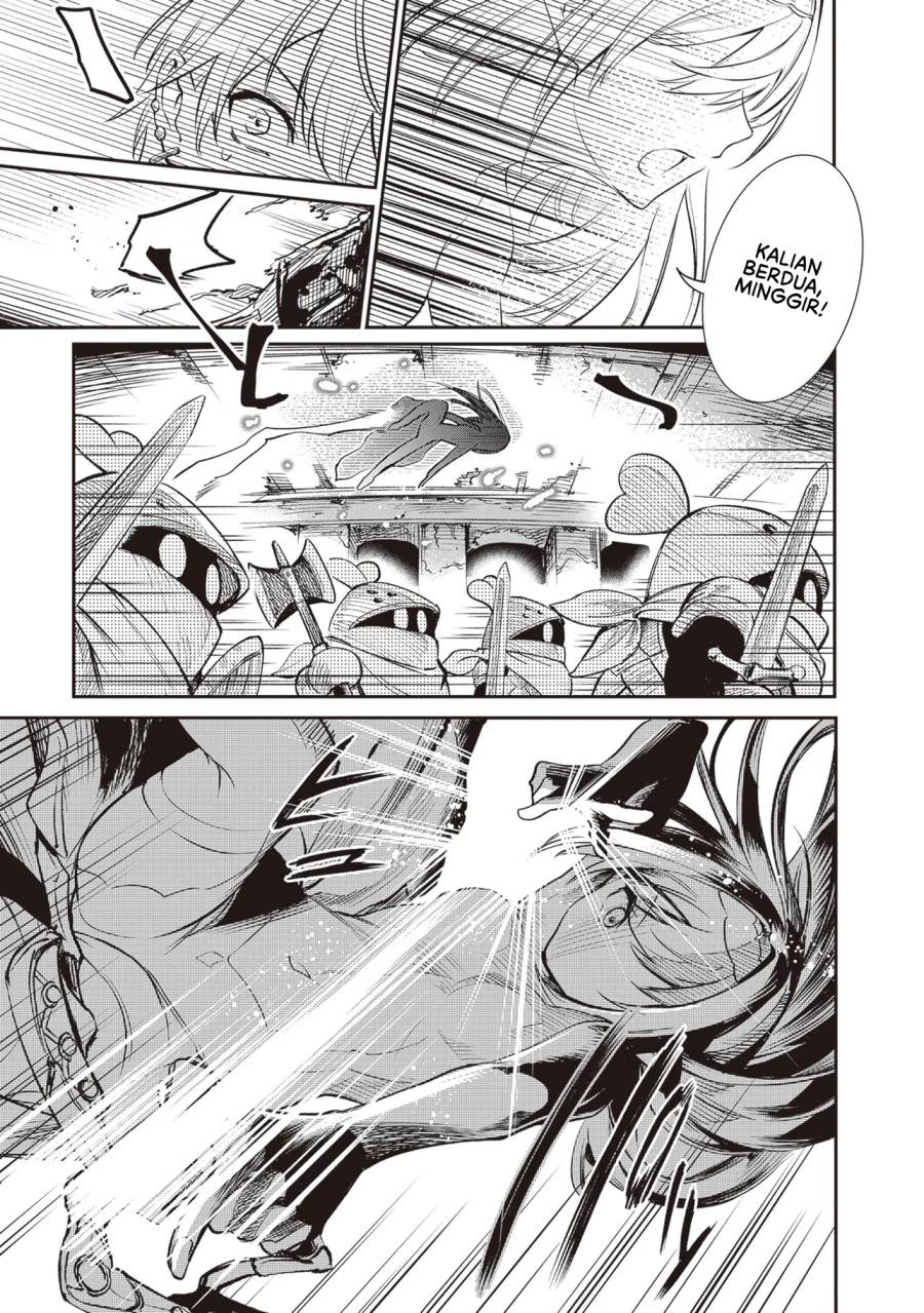 Danshi Kinsei Game Sekai de Ore ga Yarubeki Yuiitsu no Koto – Yuri no Ma ni Hasamaru Otoko to Shite Tensei shite shimaimashita Chapter 1 - halaman 43