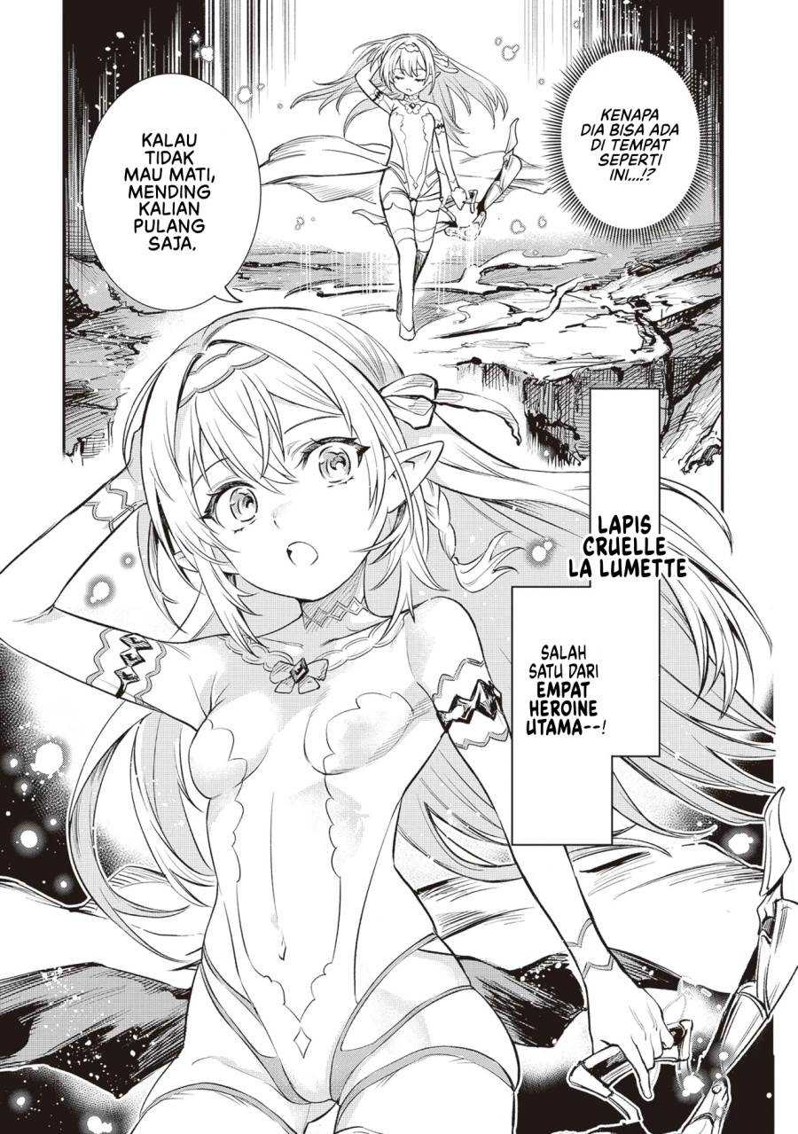 Danshi Kinsei Game Sekai de Ore ga Yarubeki Yuiitsu no Koto – Yuri no Ma ni Hasamaru Otoko to Shite Tensei shite shimaimashita Chapter 1 - halaman 45