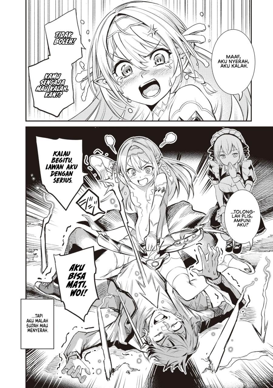 Danshi Kinsei Game Sekai de Ore ga Yarubeki Yuiitsu no Koto – Yuri no Ma ni Hasamaru Otoko to Shite Tensei shite shimaimashita Chapter 1 - halaman 62