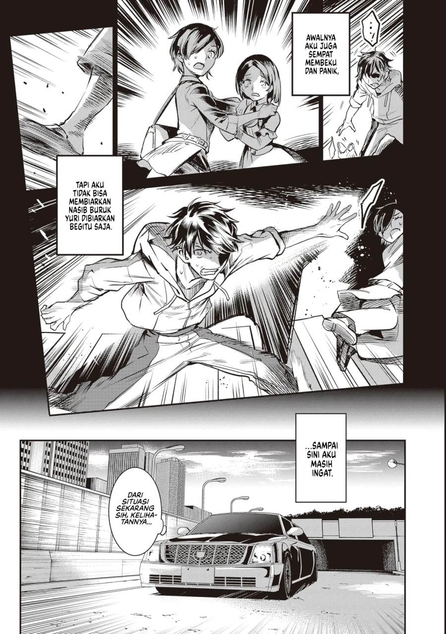 Danshi Kinsei Game Sekai de Ore ga Yarubeki Yuiitsu no Koto – Yuri no Ma ni Hasamaru Otoko to Shite Tensei shite shimaimashita Chapter 1 - halaman 9