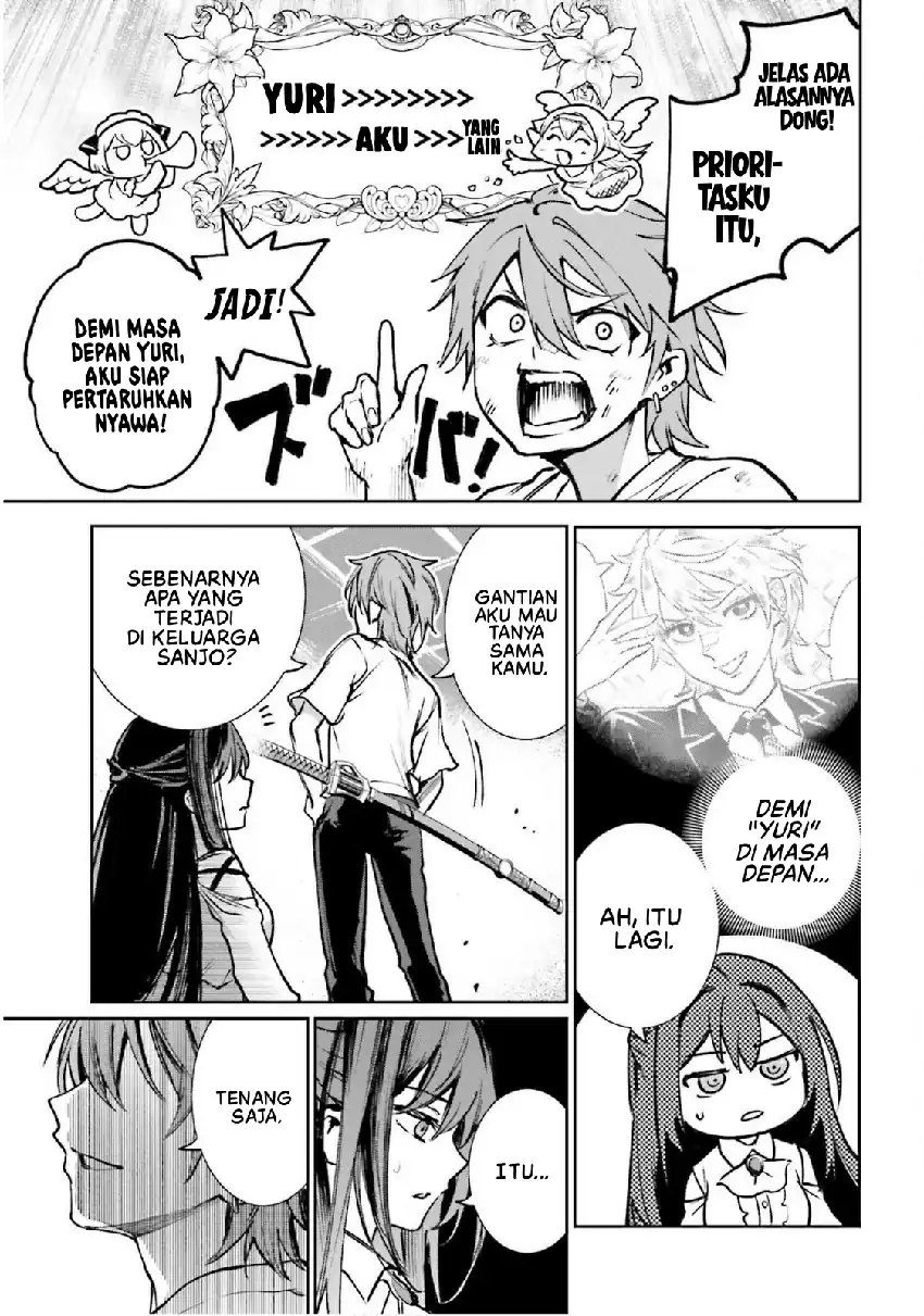 Danshi Kinsei Game Sekai de Ore ga Yarubeki Yuiitsu no Koto – Yuri no Ma ni Hasamaru Otoko to Shite Tensei shite shimaimashita Chapter 10 - halaman 4
