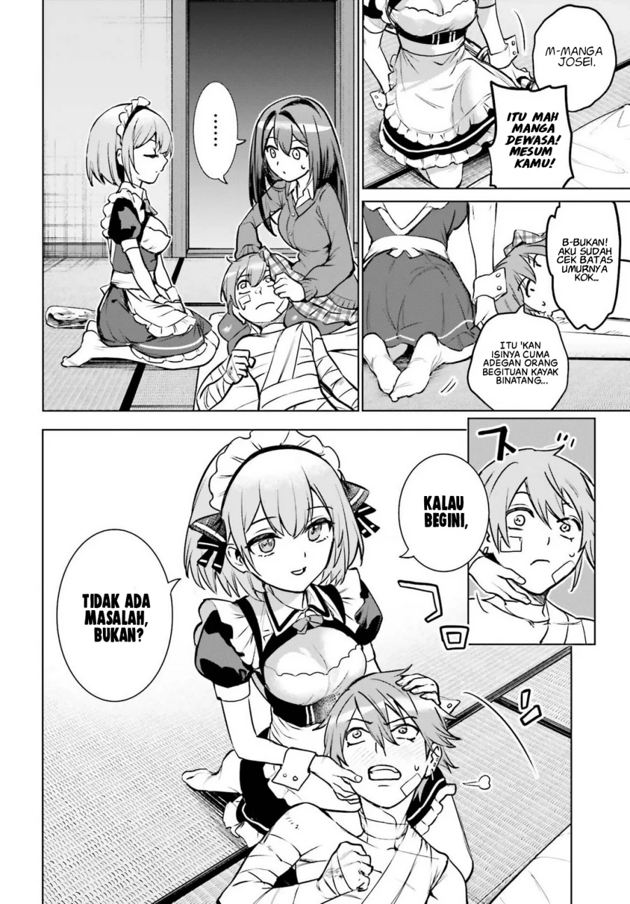 Danshi Kinsei Game Sekai de Ore ga Yarubeki Yuiitsu no Koto – Yuri no Ma ni Hasamaru Otoko to Shite Tensei shite shimaimashita Chapter 11 - halaman 28