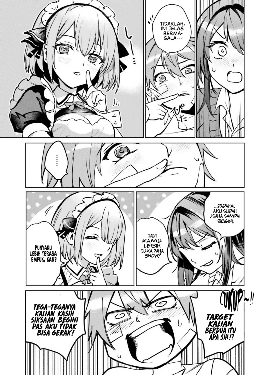 Danshi Kinsei Game Sekai de Ore ga Yarubeki Yuiitsu no Koto – Yuri no Ma ni Hasamaru Otoko to Shite Tensei shite shimaimashita Chapter 11 - halaman 29