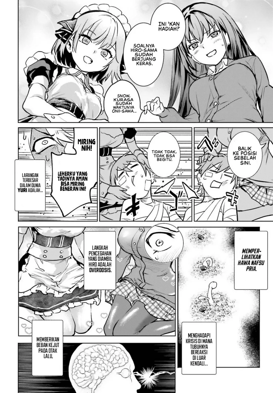 Danshi Kinsei Game Sekai de Ore ga Yarubeki Yuiitsu no Koto – Yuri no Ma ni Hasamaru Otoko to Shite Tensei shite shimaimashita Chapter 11 - halaman 30