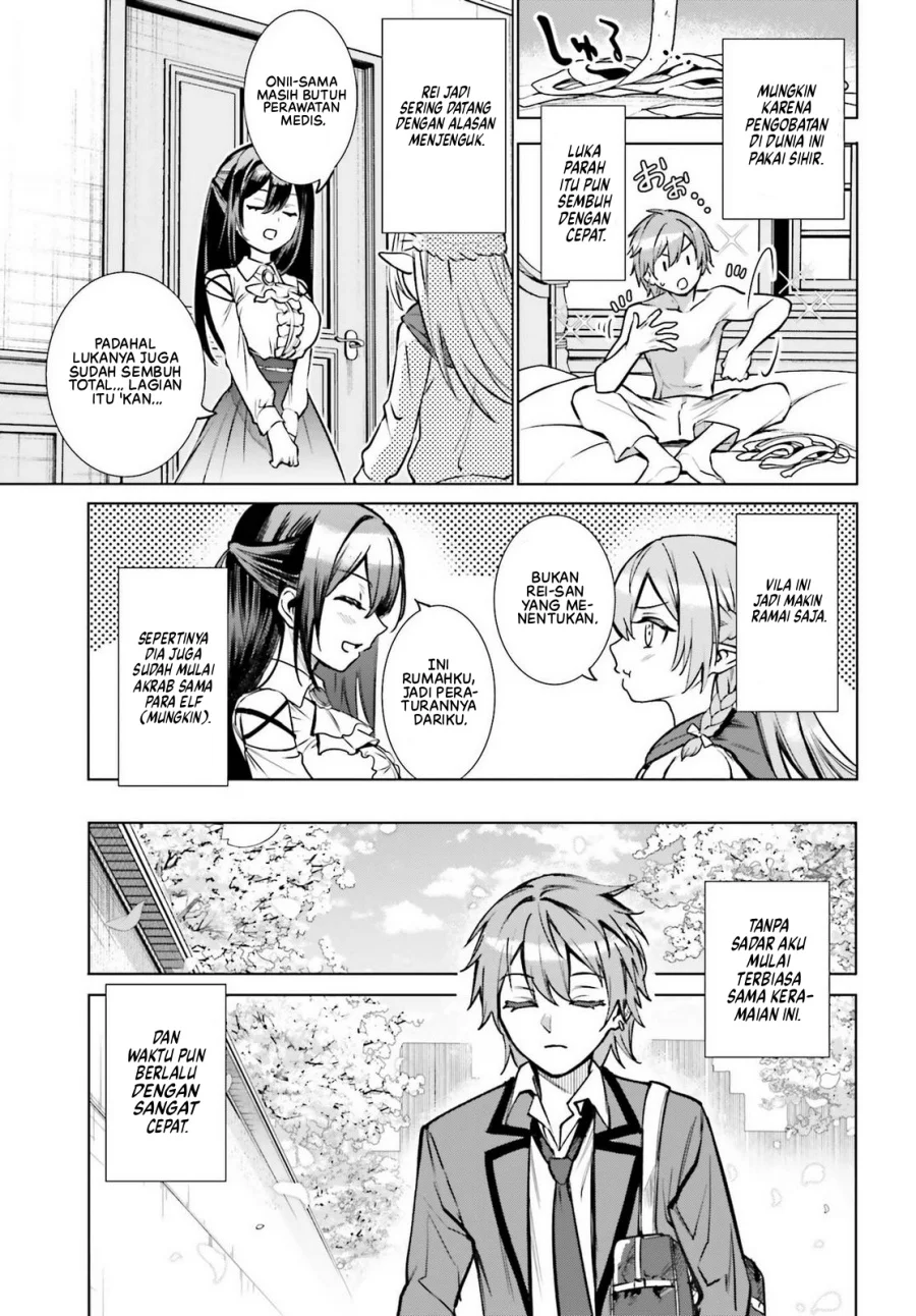 Danshi Kinsei Game Sekai de Ore ga Yarubeki Yuiitsu no Koto – Yuri no Ma ni Hasamaru Otoko to Shite Tensei shite shimaimashita Chapter 11 - halaman 35