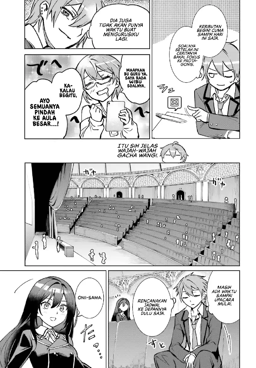 Danshi Kinsei Game Sekai de Ore ga Yarubeki Yuiitsu no Koto – Yuri no Ma ni Hasamaru Otoko to Shite Tensei shite shimaimashita Chapter 12 - halaman 30