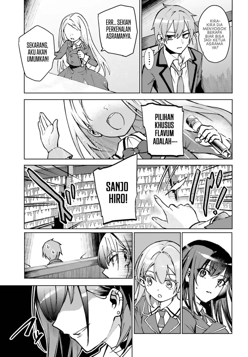 Danshi Kinsei Game Sekai de Ore ga Yarubeki Yuiitsu no Koto – Yuri no Ma ni Hasamaru Otoko to Shite Tensei shite shimaimashita Chapter 12 - halaman 44