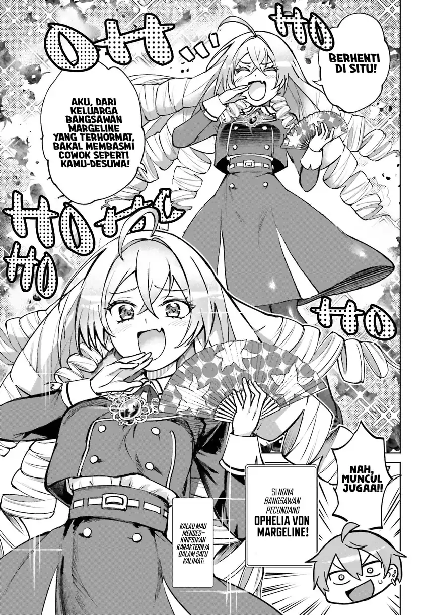 Danshi Kinsei Game Sekai de Ore ga Yarubeki Yuiitsu no Koto – Yuri no Ma ni Hasamaru Otoko to Shite Tensei shite shimaimashita Chapter 12 - halaman 8