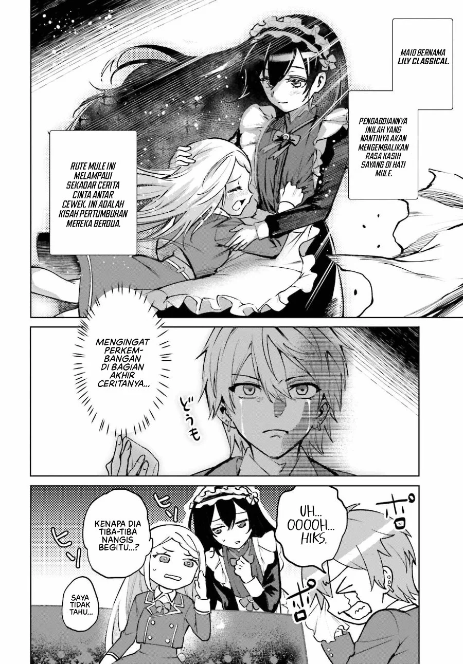 Danshi Kinsei Game Sekai de Ore ga Yarubeki Yuiitsu no Koto – Yuri no Ma ni Hasamaru Otoko to Shite Tensei shite shimaimashita Chapter 13 - halaman 13