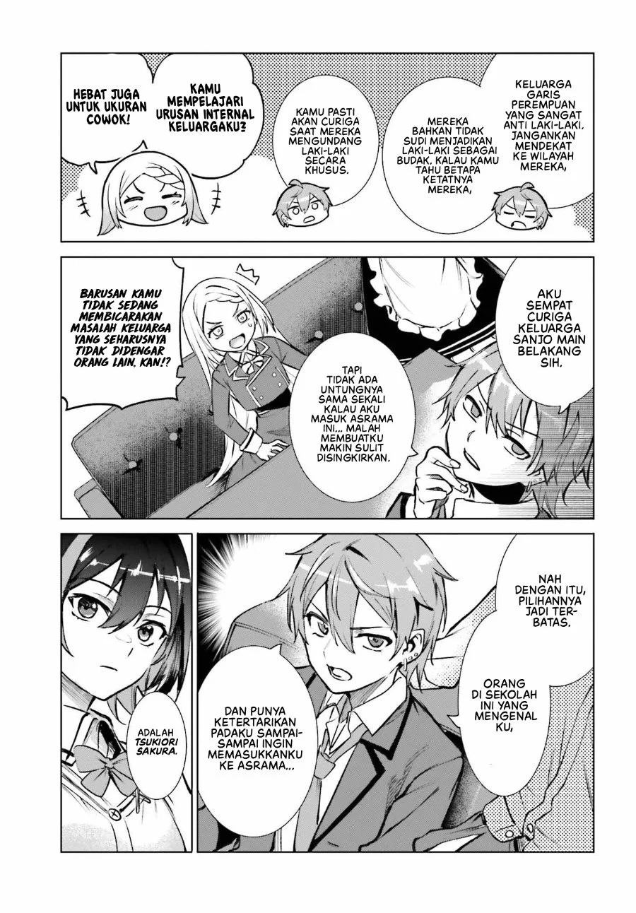 Danshi Kinsei Game Sekai de Ore ga Yarubeki Yuiitsu no Koto – Yuri no Ma ni Hasamaru Otoko to Shite Tensei shite shimaimashita Chapter 13 - halaman 18