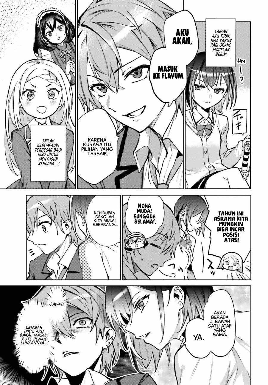 Danshi Kinsei Game Sekai de Ore ga Yarubeki Yuiitsu no Koto – Yuri no Ma ni Hasamaru Otoko to Shite Tensei shite shimaimashita Chapter 13 - halaman 22