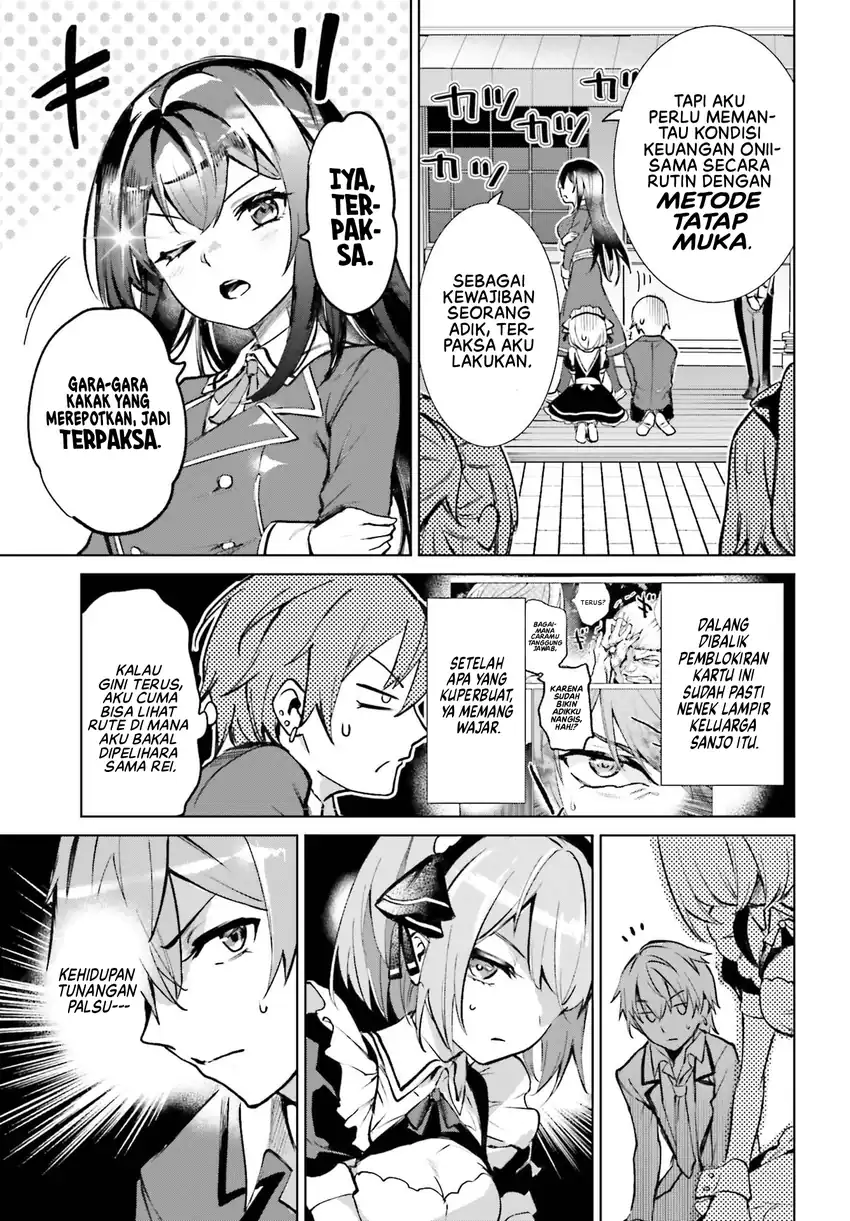 Danshi Kinsei Game Sekai de Ore ga Yarubeki Yuiitsu no Koto – Yuri no Ma ni Hasamaru Otoko to Shite Tensei shite shimaimashita Chapter 14 - halaman 12