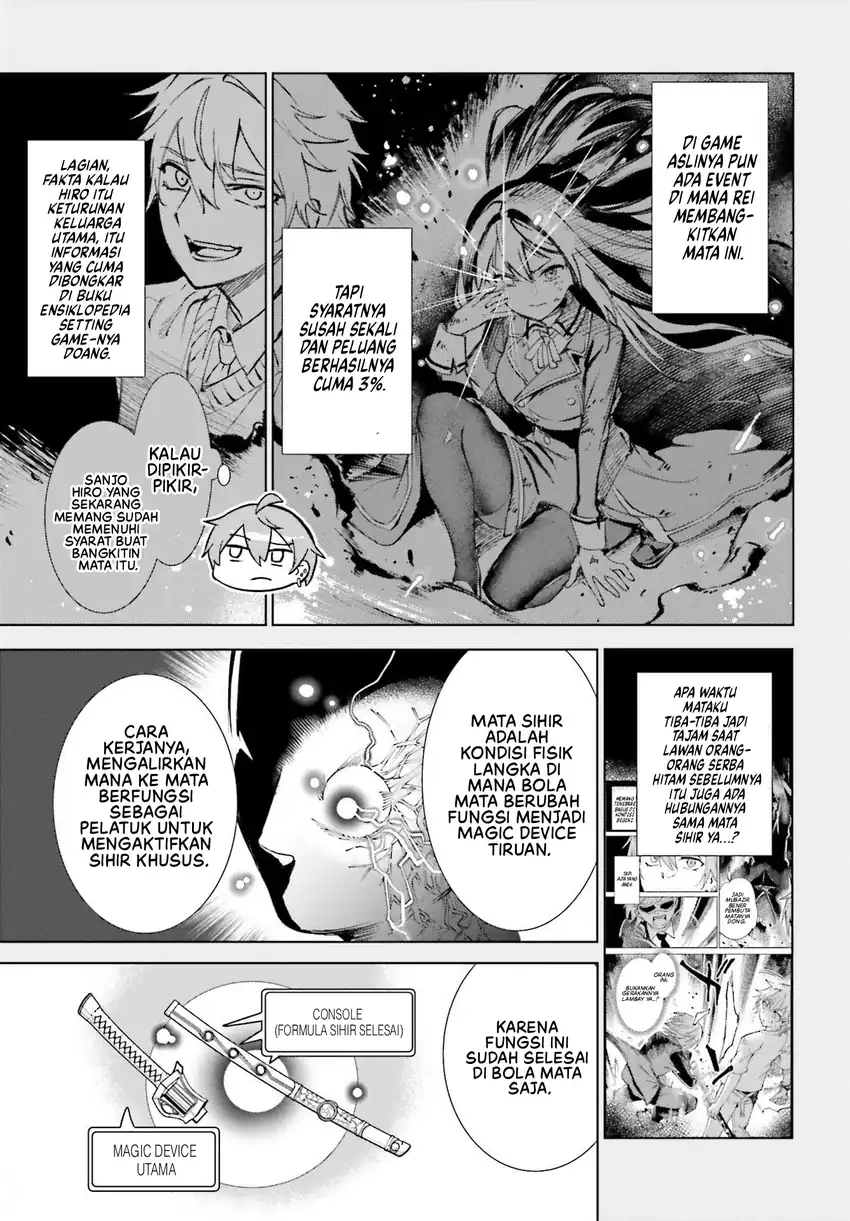Danshi Kinsei Game Sekai de Ore ga Yarubeki Yuiitsu no Koto – Yuri no Ma ni Hasamaru Otoko to Shite Tensei shite shimaimashita Chapter 15 - halaman 10