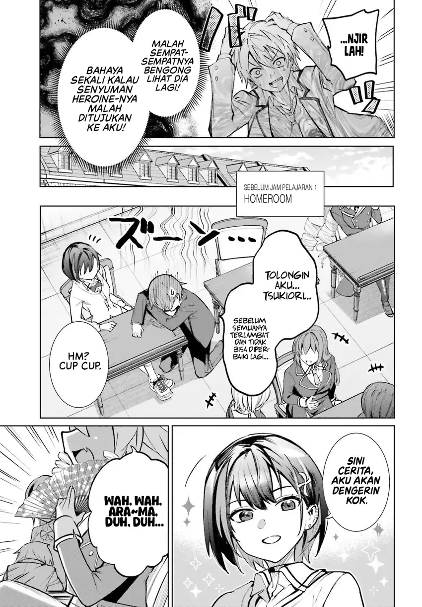 Danshi Kinsei Game Sekai de Ore ga Yarubeki Yuiitsu no Koto – Yuri no Ma ni Hasamaru Otoko to Shite Tensei shite shimaimashita Chapter 15 - halaman 22