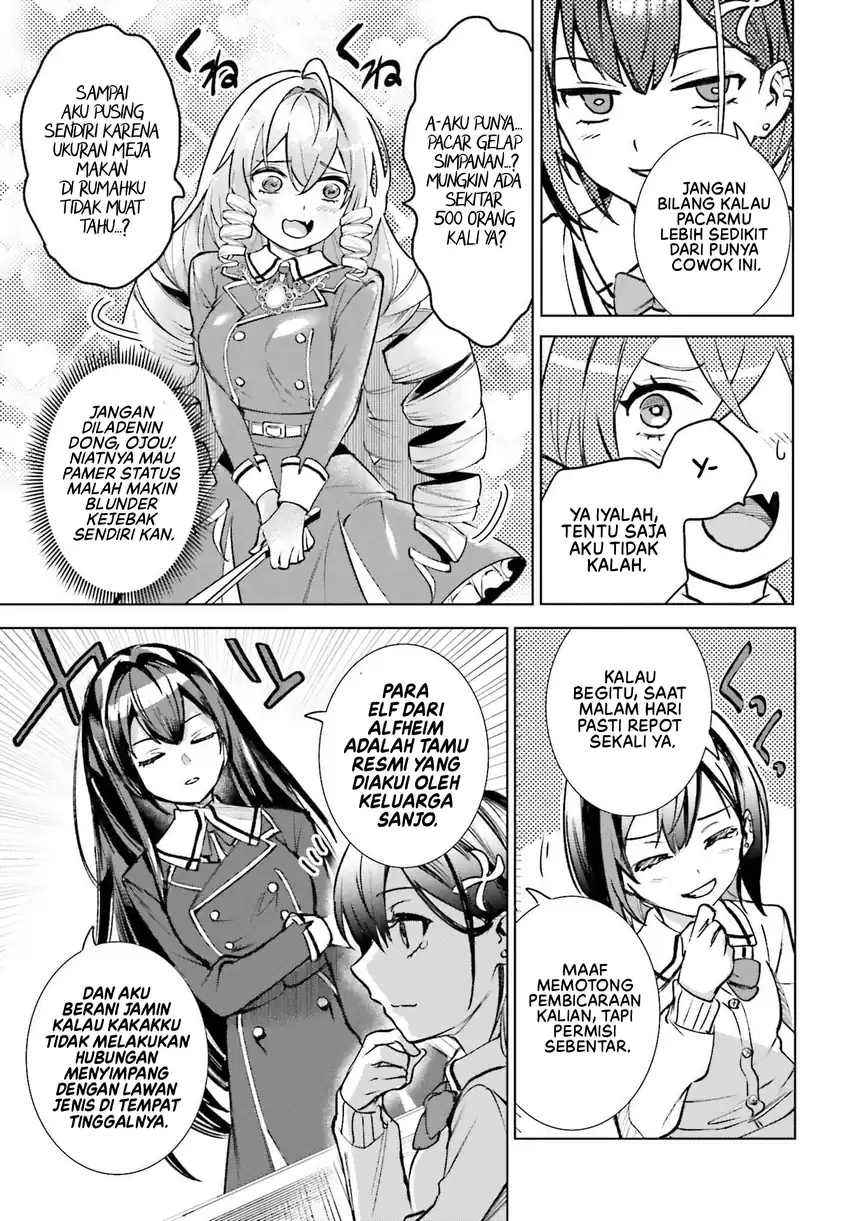Danshi Kinsei Game Sekai de Ore ga Yarubeki Yuiitsu no Koto – Yuri no Ma ni Hasamaru Otoko to Shite Tensei shite shimaimashita Chapter 15 - halaman 26