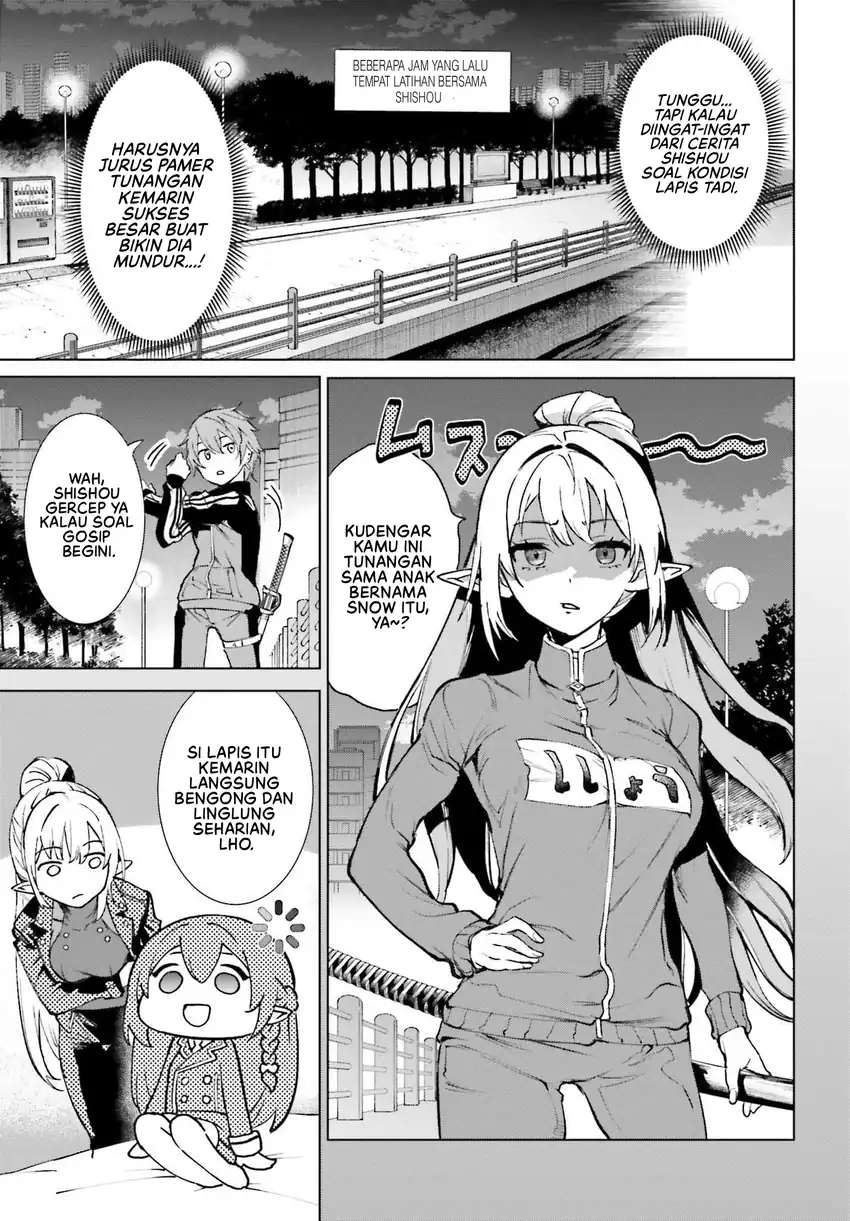 Danshi Kinsei Game Sekai de Ore ga Yarubeki Yuiitsu no Koto – Yuri no Ma ni Hasamaru Otoko to Shite Tensei shite shimaimashita Chapter 15 - halaman 4