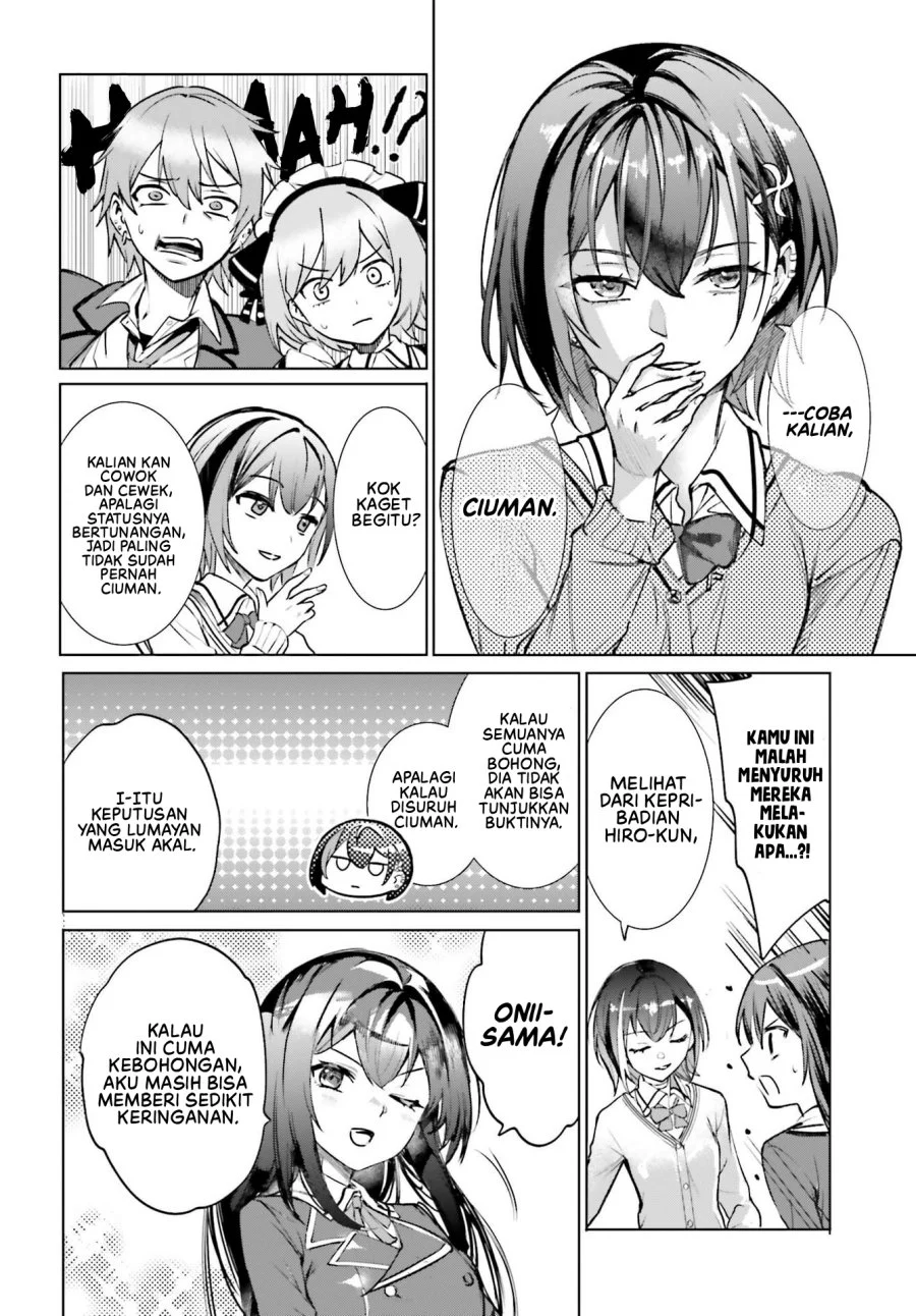 Danshi Kinsei Game Sekai de Ore ga Yarubeki Yuiitsu no Koto – Yuri no Ma ni Hasamaru Otoko to Shite Tensei shite shimaimashita Chapter 16 - halaman 23