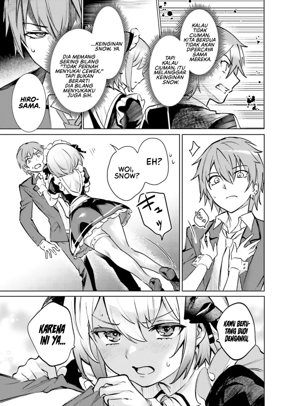 Danshi Kinsei Game Sekai de Ore ga Yarubeki Yuiitsu no Koto – Yuri no Ma ni Hasamaru Otoko to Shite Tensei shite shimaimashita Chapter 16 - halaman 24