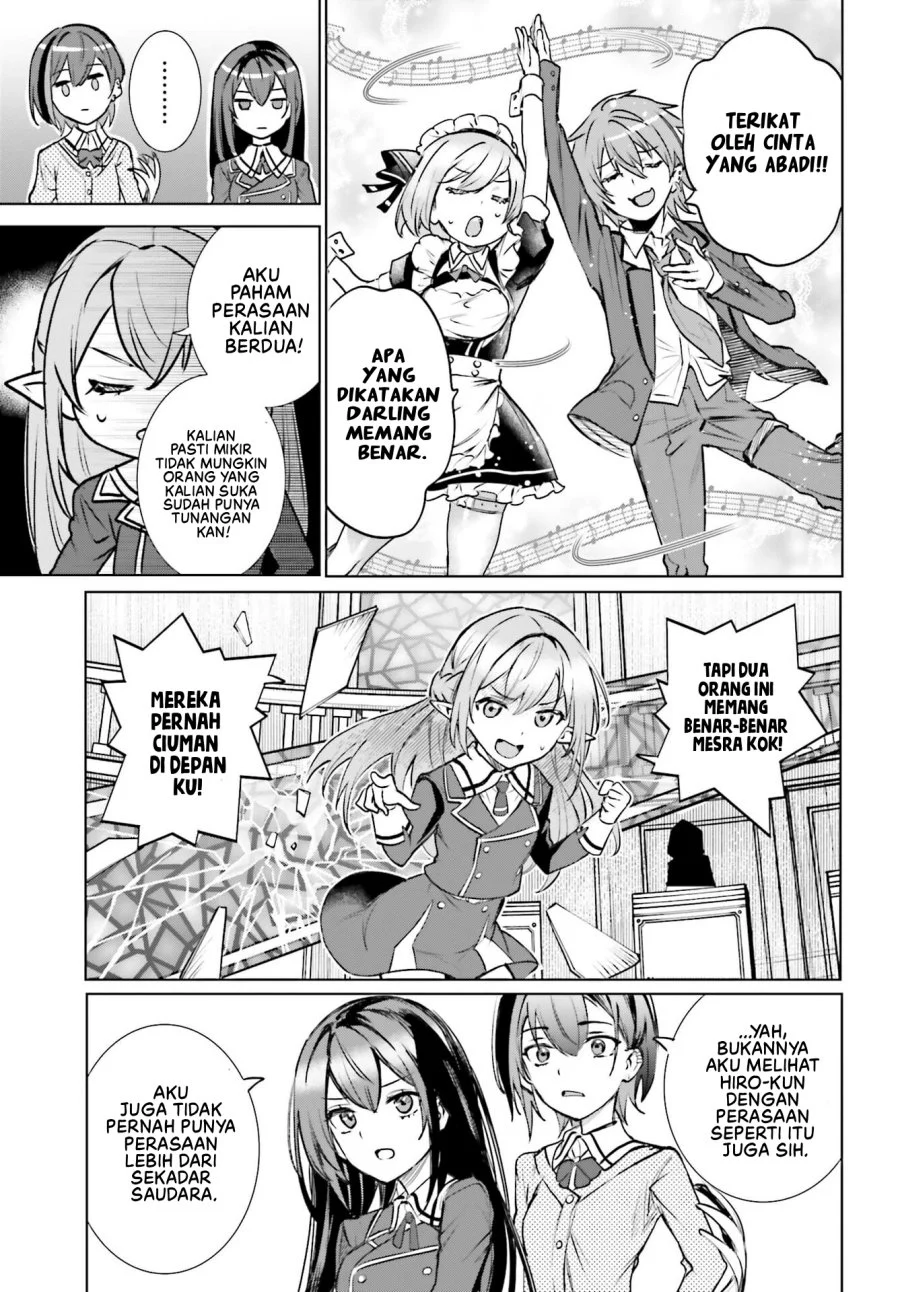 Danshi Kinsei Game Sekai de Ore ga Yarubeki Yuiitsu no Koto – Yuri no Ma ni Hasamaru Otoko to Shite Tensei shite shimaimashita Chapter 16 - halaman 28