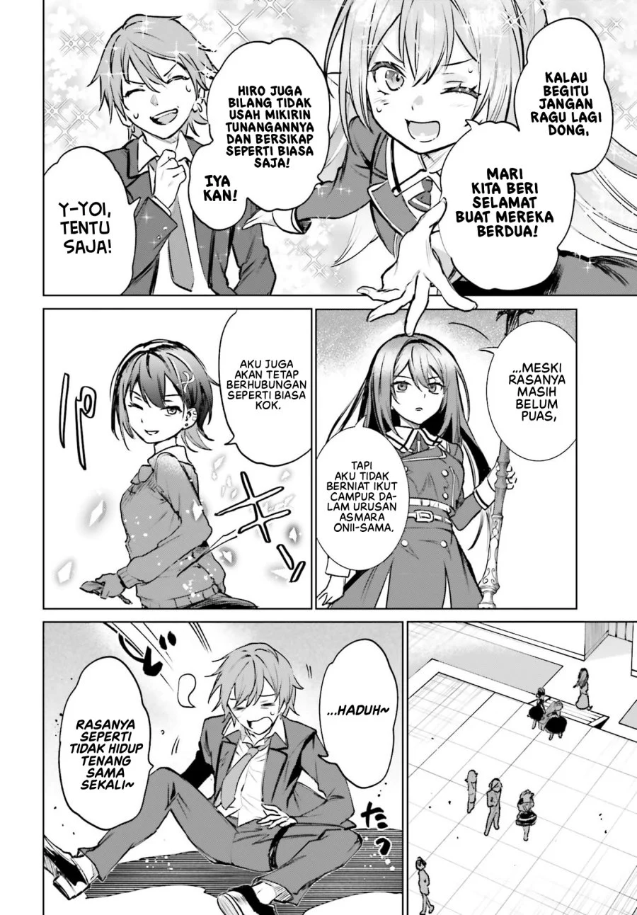 Danshi Kinsei Game Sekai de Ore ga Yarubeki Yuiitsu no Koto – Yuri no Ma ni Hasamaru Otoko to Shite Tensei shite shimaimashita Chapter 16 - halaman 29
