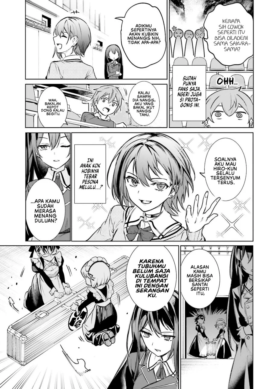 Danshi Kinsei Game Sekai de Ore ga Yarubeki Yuiitsu no Koto – Yuri no Ma ni Hasamaru Otoko to Shite Tensei shite shimaimashita Chapter 16 - halaman 8