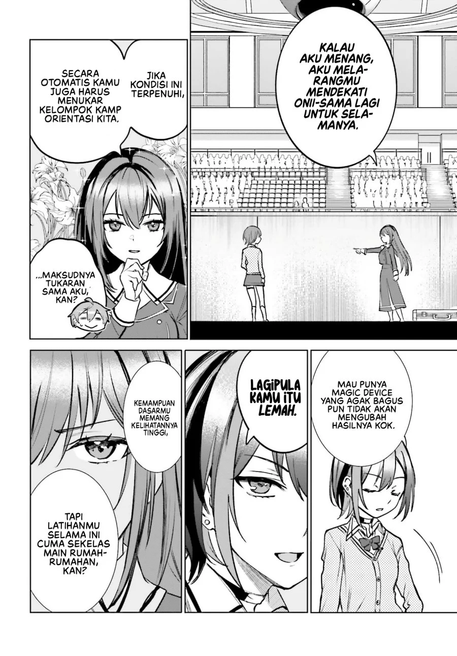 Danshi Kinsei Game Sekai de Ore ga Yarubeki Yuiitsu no Koto – Yuri no Ma ni Hasamaru Otoko to Shite Tensei shite shimaimashita Chapter 16 - halaman 9