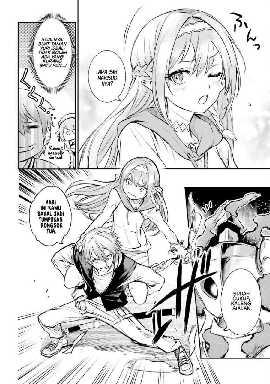 Danshi Kinsei Game Sekai de Ore ga Yarubeki Yuiitsu no Koto – Yuri no Ma ni Hasamaru Otoko to Shite Tensei shite shimaimashita Chapter 2 - halaman 25