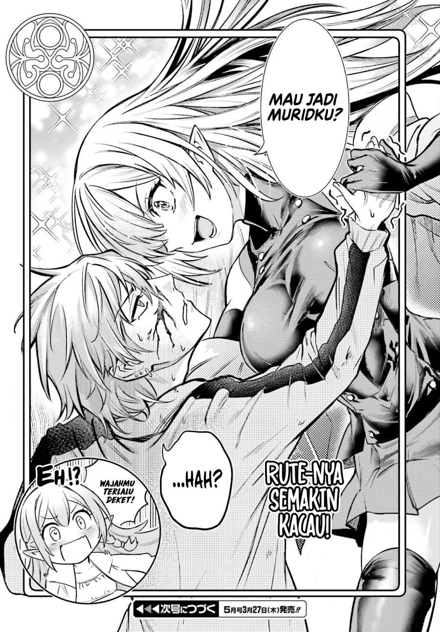 Danshi Kinsei Game Sekai de Ore ga Yarubeki Yuiitsu no Koto – Yuri no Ma ni Hasamaru Otoko to Shite Tensei shite shimaimashita Chapter 3 - halaman 37