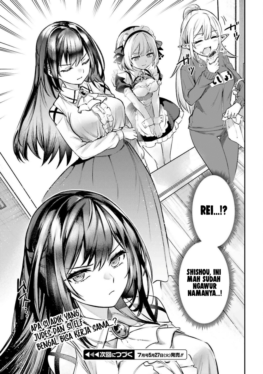 Danshi Kinsei Game Sekai de Ore ga Yarubeki Yuiitsu no Koto – Yuri no Ma ni Hasamaru Otoko to Shite Tensei shite shimaimashita Chapter 4 - halaman 32