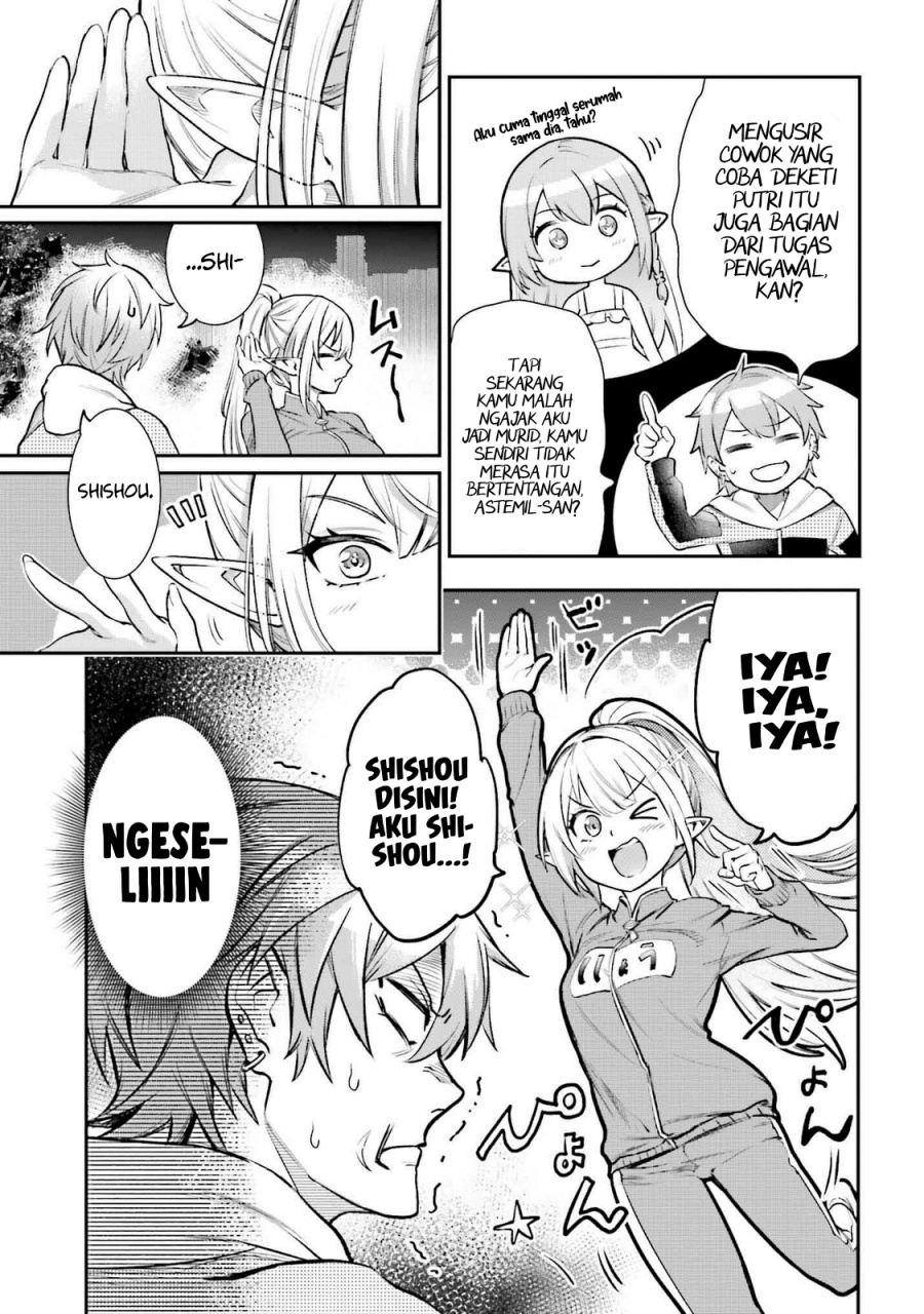Danshi Kinsei Game Sekai de Ore ga Yarubeki Yuiitsu no Koto – Yuri no Ma ni Hasamaru Otoko to Shite Tensei shite shimaimashita Chapter 4 - halaman 8
