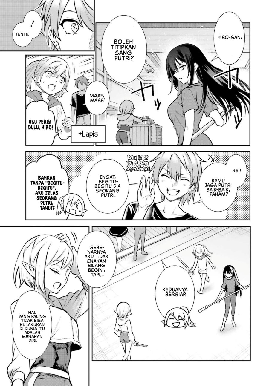 Danshi Kinsei Game Sekai de Ore ga Yarubeki Yuiitsu no Koto – Yuri no Ma ni Hasamaru Otoko to Shite Tensei shite shimaimashita Chapter 5 - halaman 16
