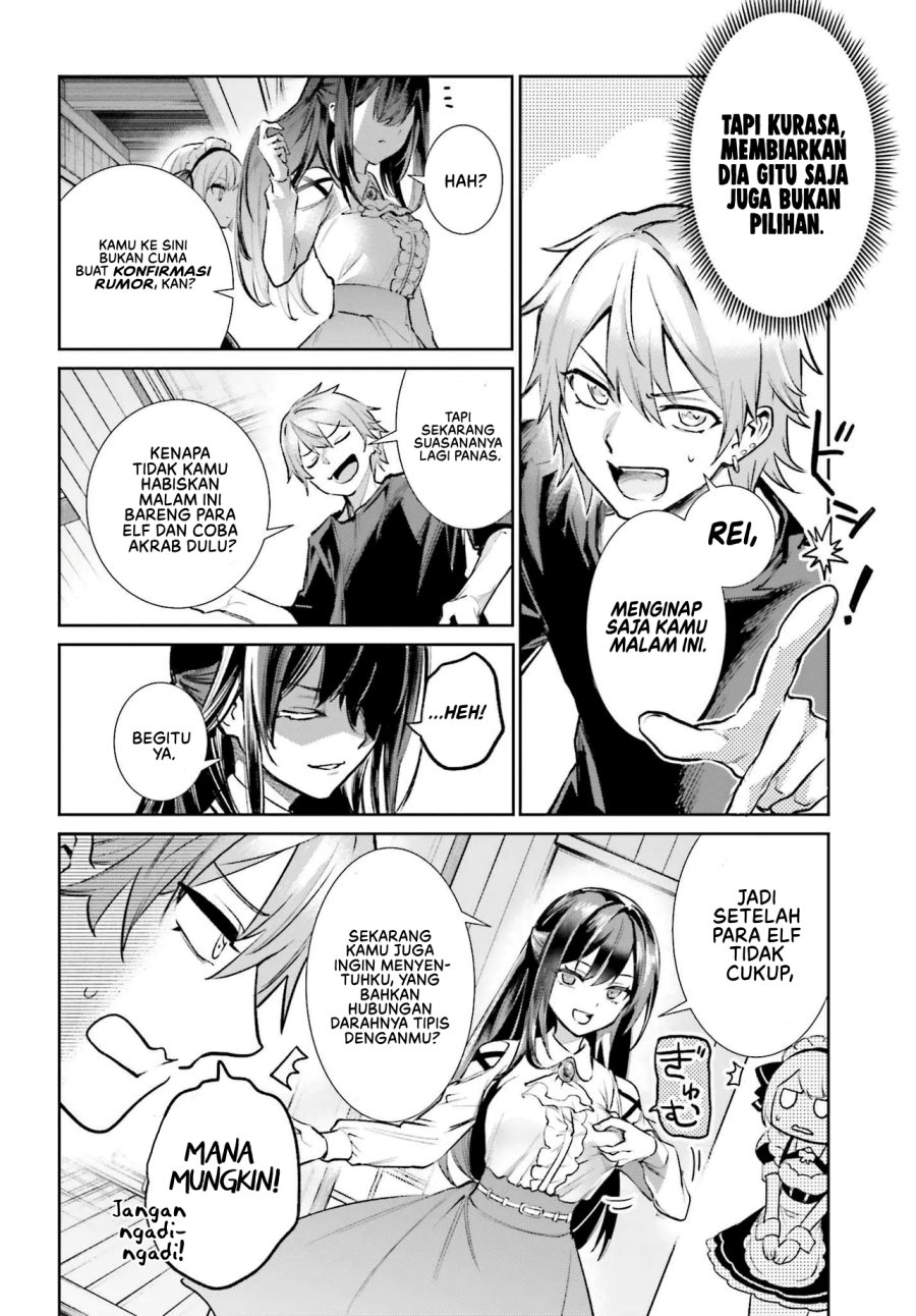 Danshi Kinsei Game Sekai de Ore ga Yarubeki Yuiitsu no Koto – Yuri no Ma ni Hasamaru Otoko to Shite Tensei shite shimaimashita Chapter 5 - halaman 9