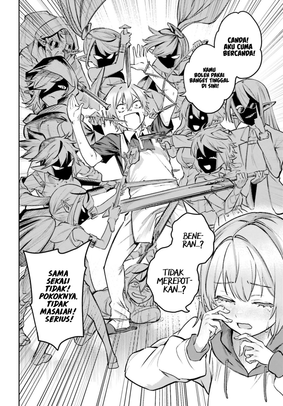 Danshi Kinsei Game Sekai de Ore ga Yarubeki Yuiitsu no Koto – Yuri no Ma ni Hasamaru Otoko to Shite Tensei shite shimaimashita Chapter 6 - halaman 23