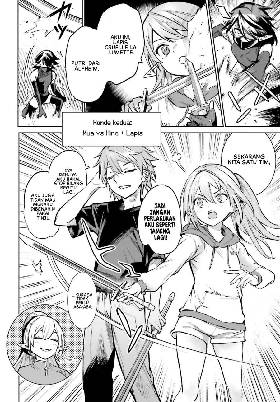 Danshi Kinsei Game Sekai de Ore ga Yarubeki Yuiitsu no Koto – Yuri no Ma ni Hasamaru Otoko to Shite Tensei shite shimaimashita Chapter 6 - halaman 9