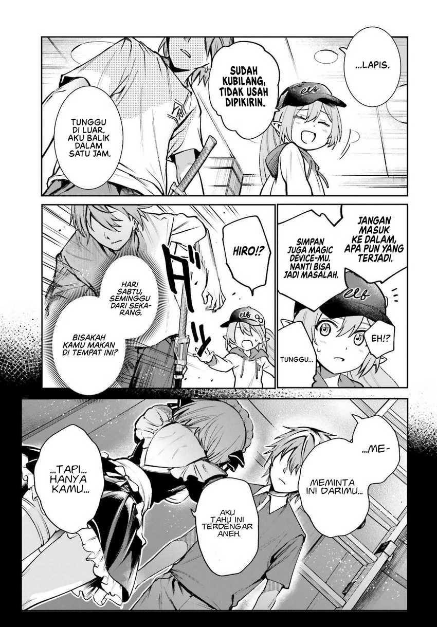Danshi Kinsei Game Sekai de Ore ga Yarubeki Yuiitsu no Koto – Yuri no Ma ni Hasamaru Otoko to Shite Tensei shite shimaimashita Chapter 7 - halaman 12