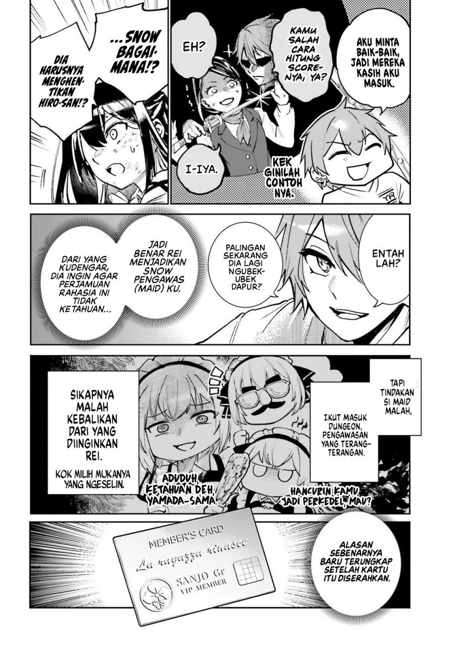 Danshi Kinsei Game Sekai de Ore ga Yarubeki Yuiitsu no Koto – Yuri no Ma ni Hasamaru Otoko to Shite Tensei shite shimaimashita Chapter 9 - halaman 3