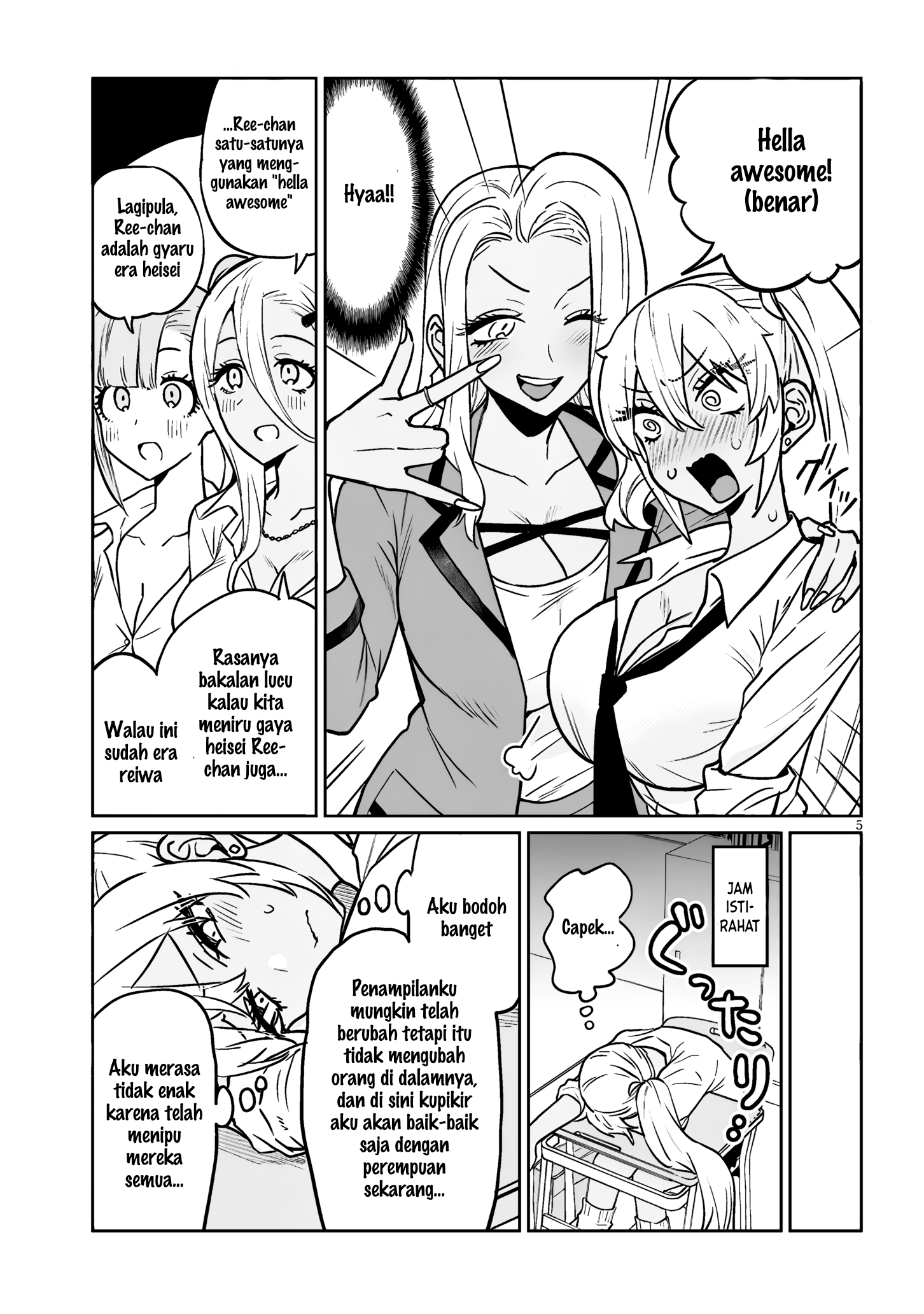 Danshi Koukousei dakedo Gal ni TS Shimashita Chapter 4 - halaman 6
