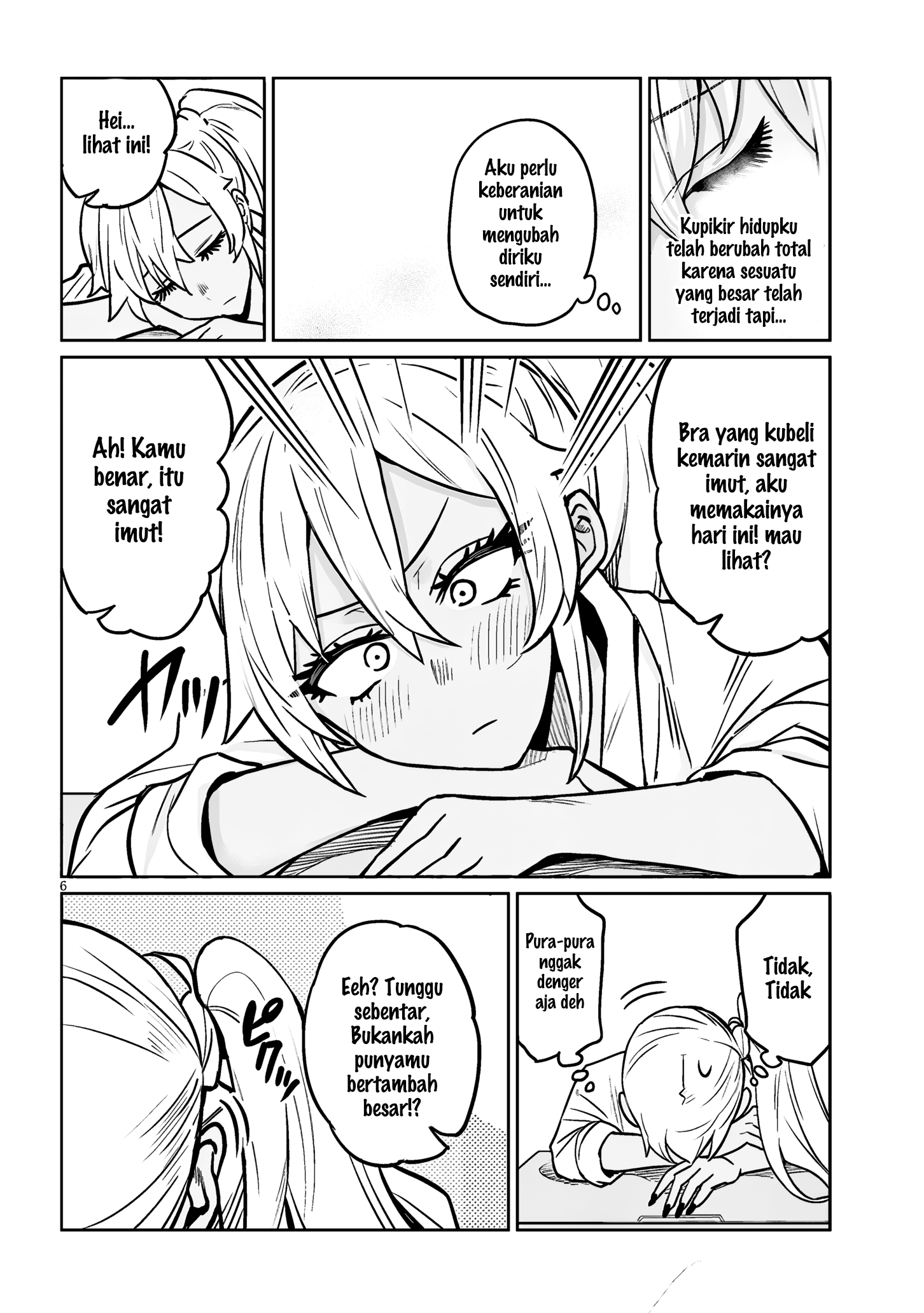 Danshi Koukousei dakedo Gal ni TS Shimashita Chapter 4 - halaman 7